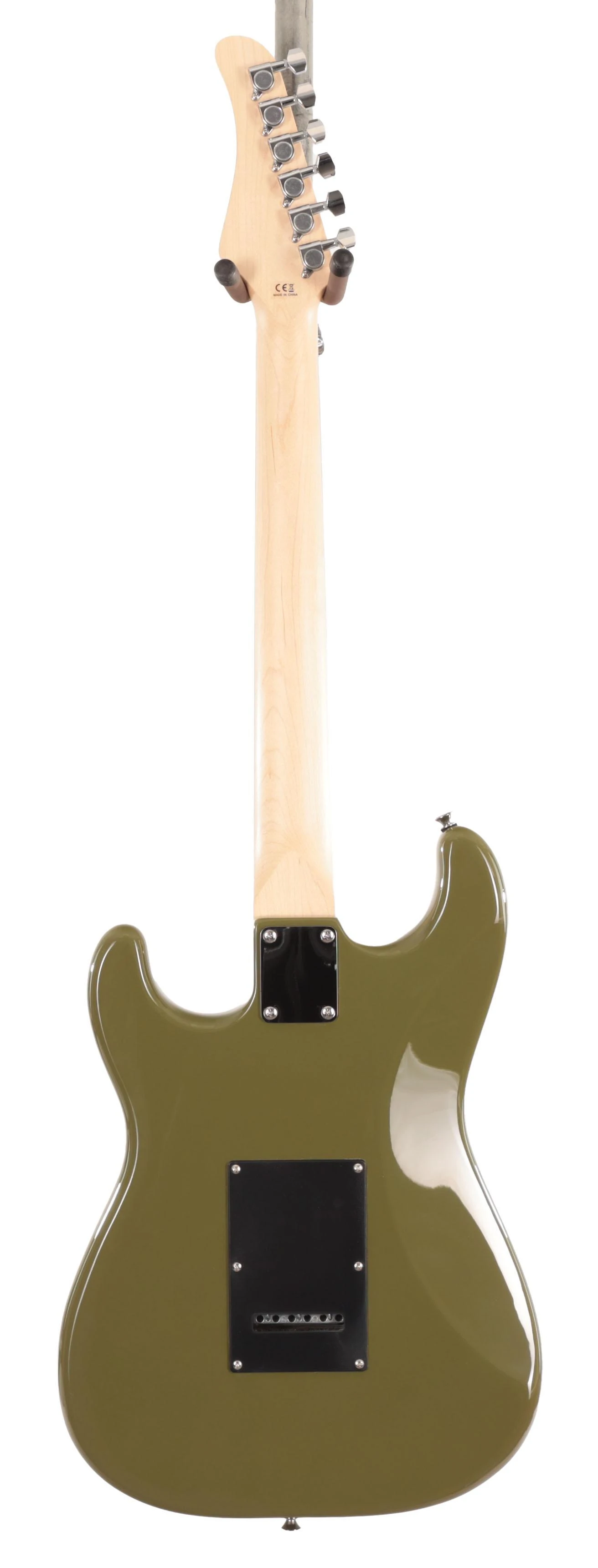 Eastcoast ST1 Electric Guitar In Drab Olive Green With Rosewood Fretboard - EC-ST1-OLV (4).jpg