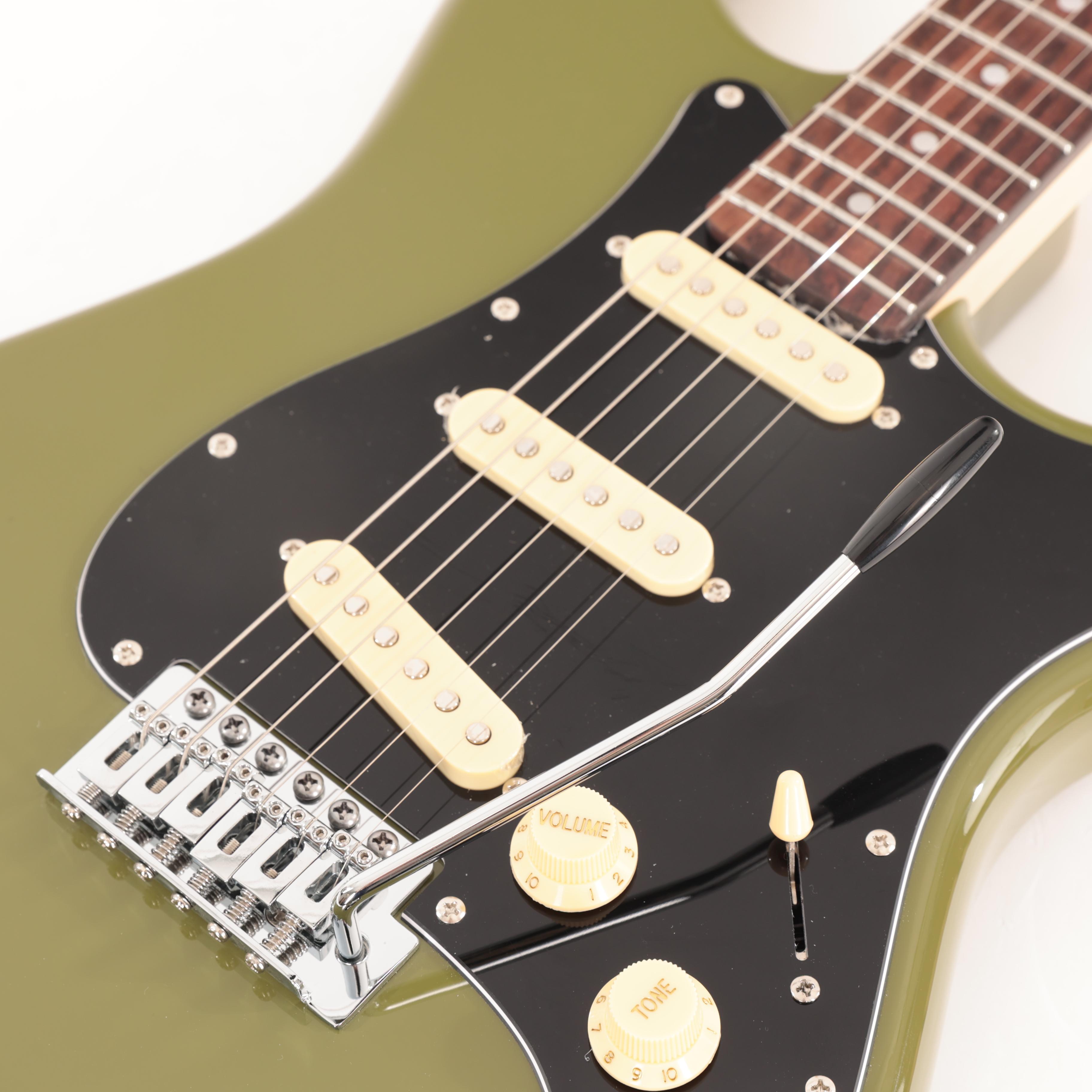 Eastcoast ST1 Electric Guitar In Drab Olive Green With Rosewood Fretboard - EC-ST1-OLV (6).jpg