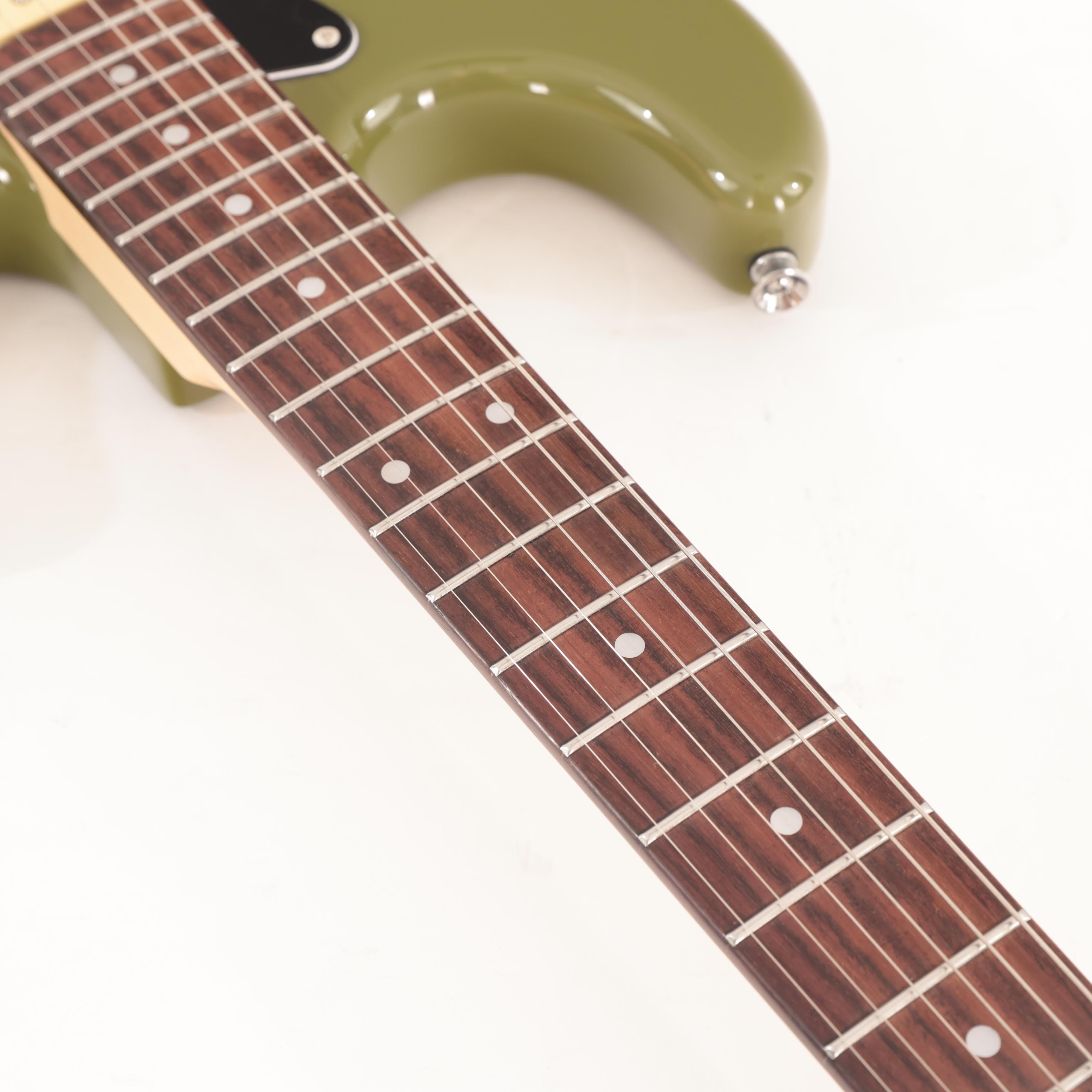 Eastcoast ST1 Electric Guitar In Drab Olive Green With Rosewood Fretboard - EC-ST1-OLV (10).jpg