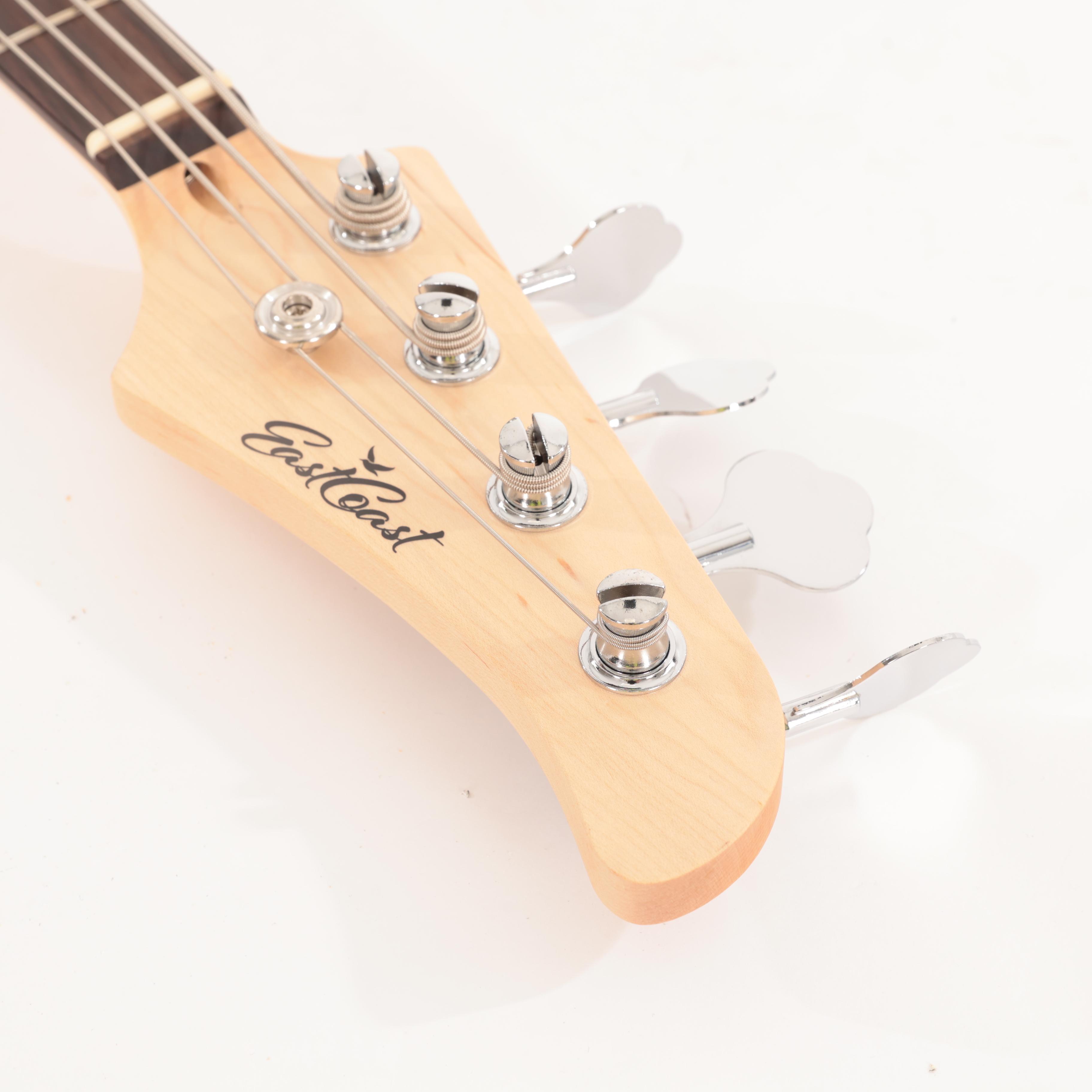 Eastcoast MSB Short Scale Bass Guitar In Seafoam Green With Rosewood Fretboard - EC-MSB-SFG (12).jpg