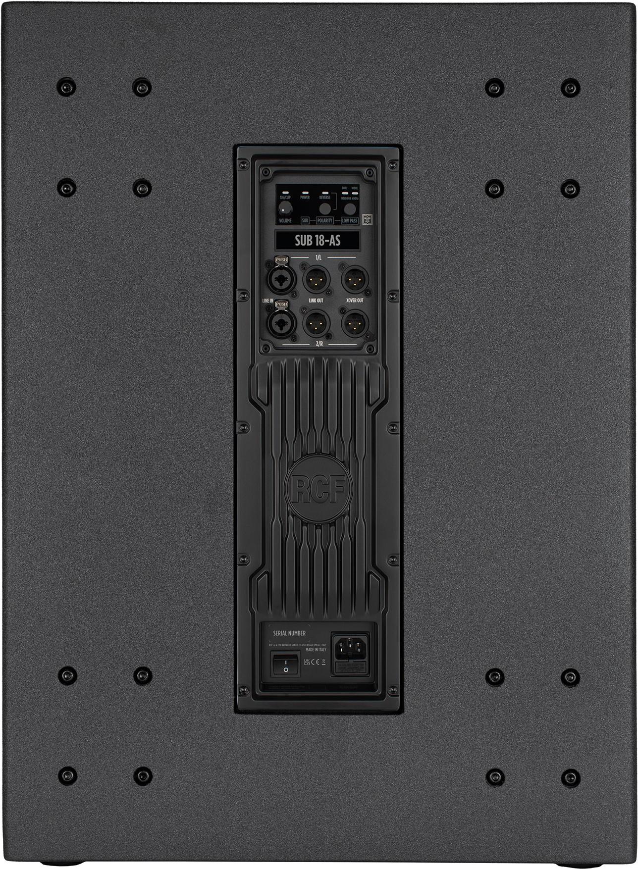 RCF SUB 18-AS - 18 Bass reflex Active Subwoofer - 13000787_5.jpg
