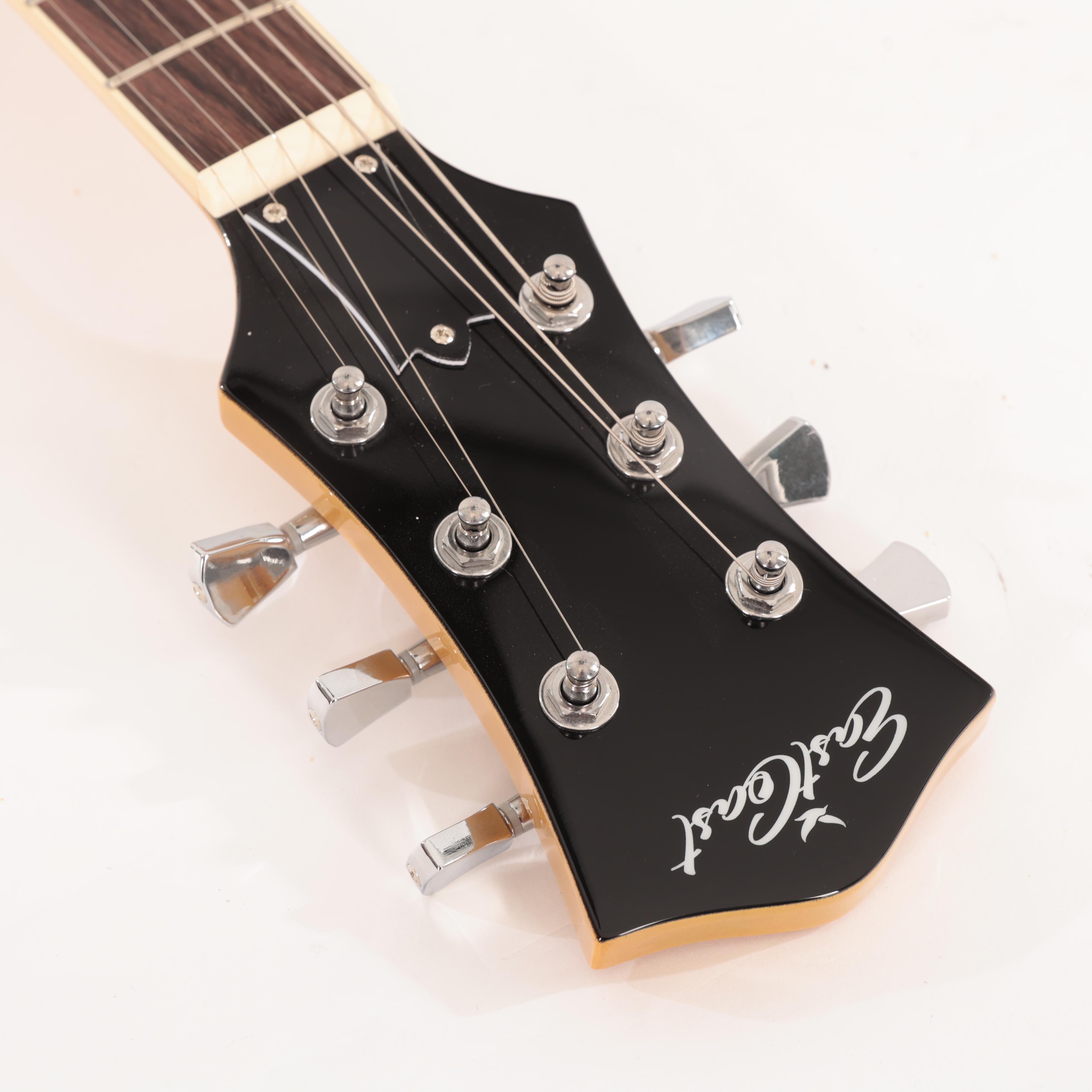 Eastcoast GS61 Electric Guitar In TV Yellow - EC-GS61-TVY (11).jpg