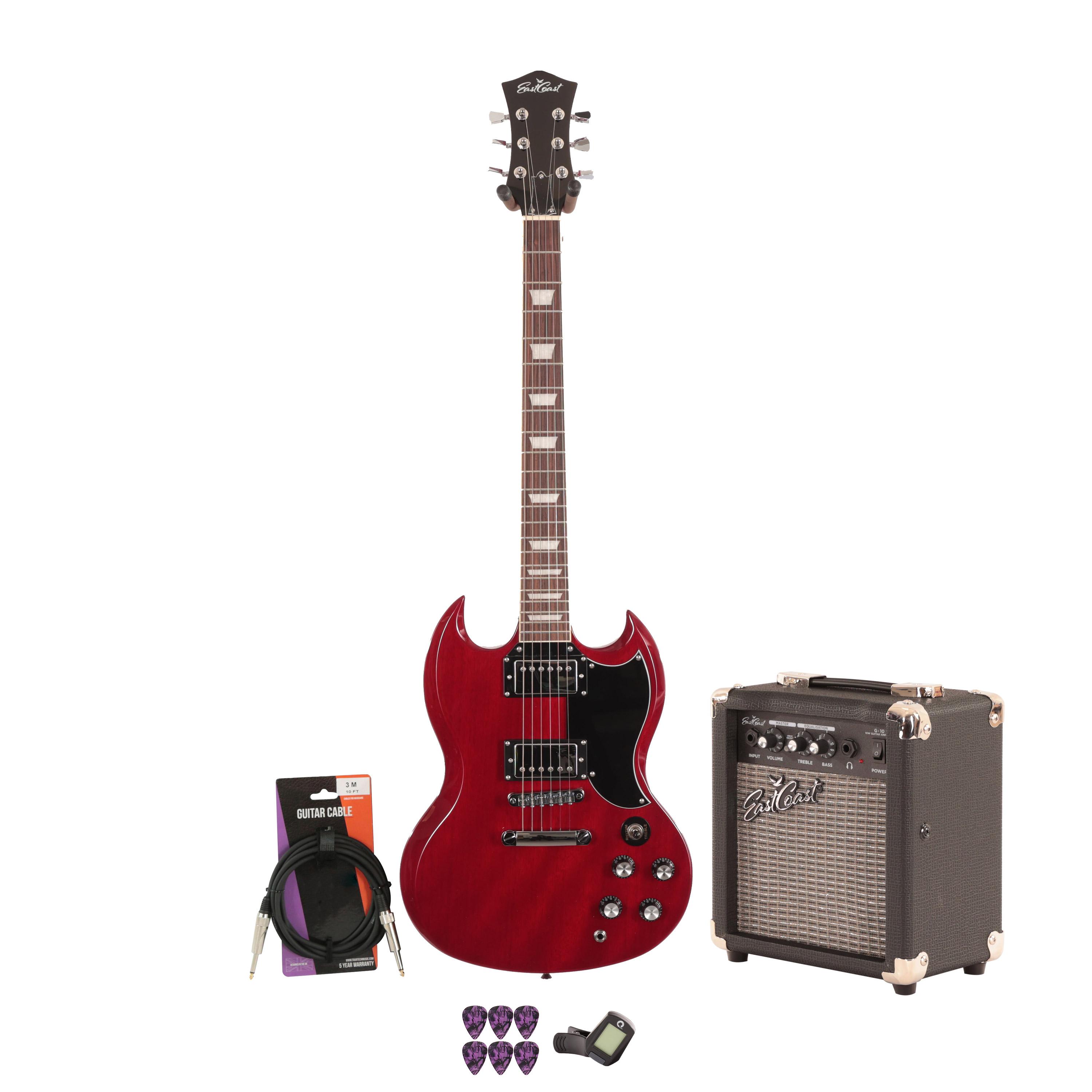 Eastcoast GS61 Electric Guitar Starter Pack in Cherry with 10W Amp & Accessories - _BUN-EC-GS61-CH-10.jpg