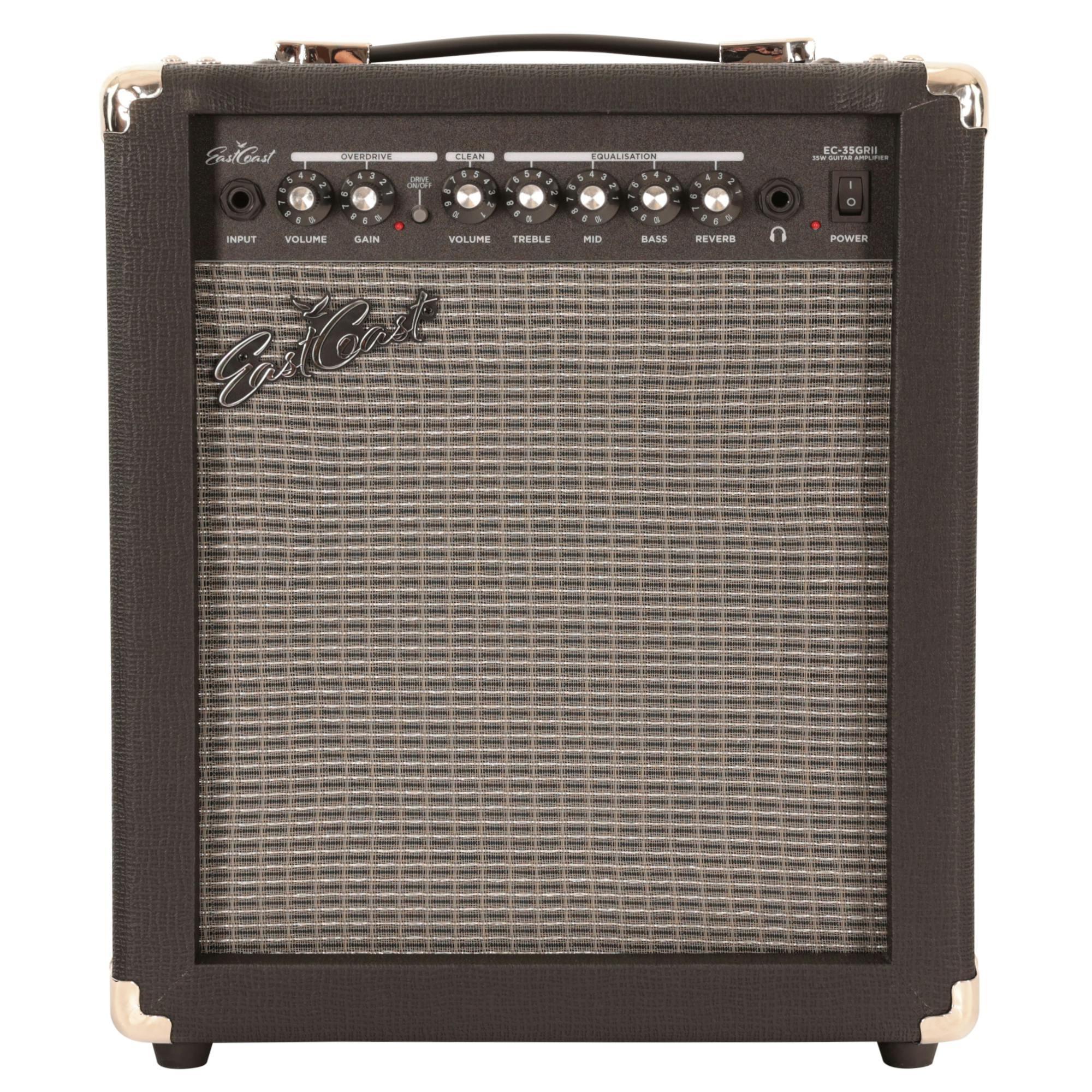 Eastcoast GS61 Electric Guitar Starter Pack in Cherry with 35W Amp & Accessories - EC-35RG-EastCoast-EC-35GRII-Guitar-Amp__84608.jpg