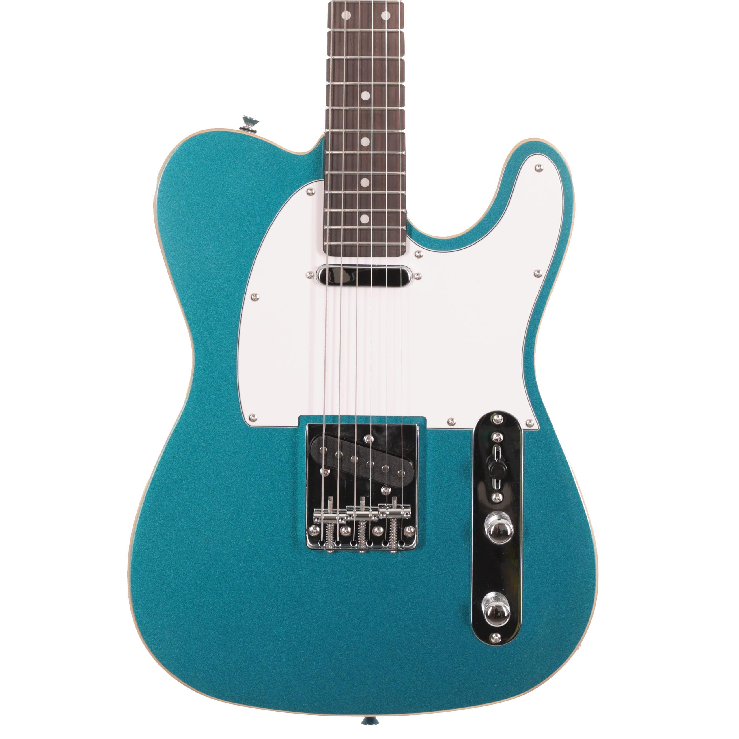 Eastcoast T62 Double-Bound T-Style Electric Guitar In Lake Placid Blue - EC-T62-LPB (2).jpg