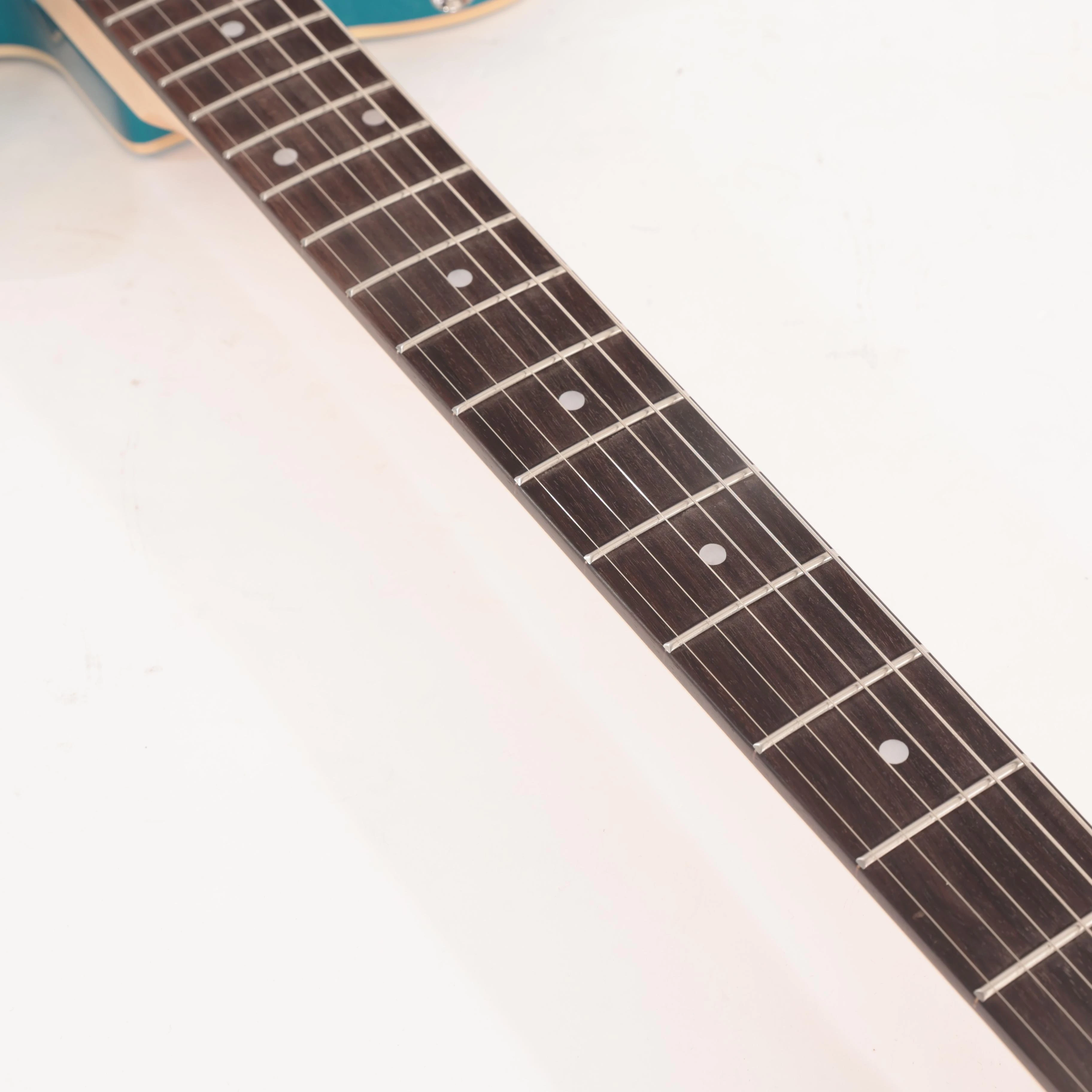 Eastcoast T62 Double-Bound T-Style Electric Guitar In Lake Placid Blue - EC-T62-LPB (10).jpg