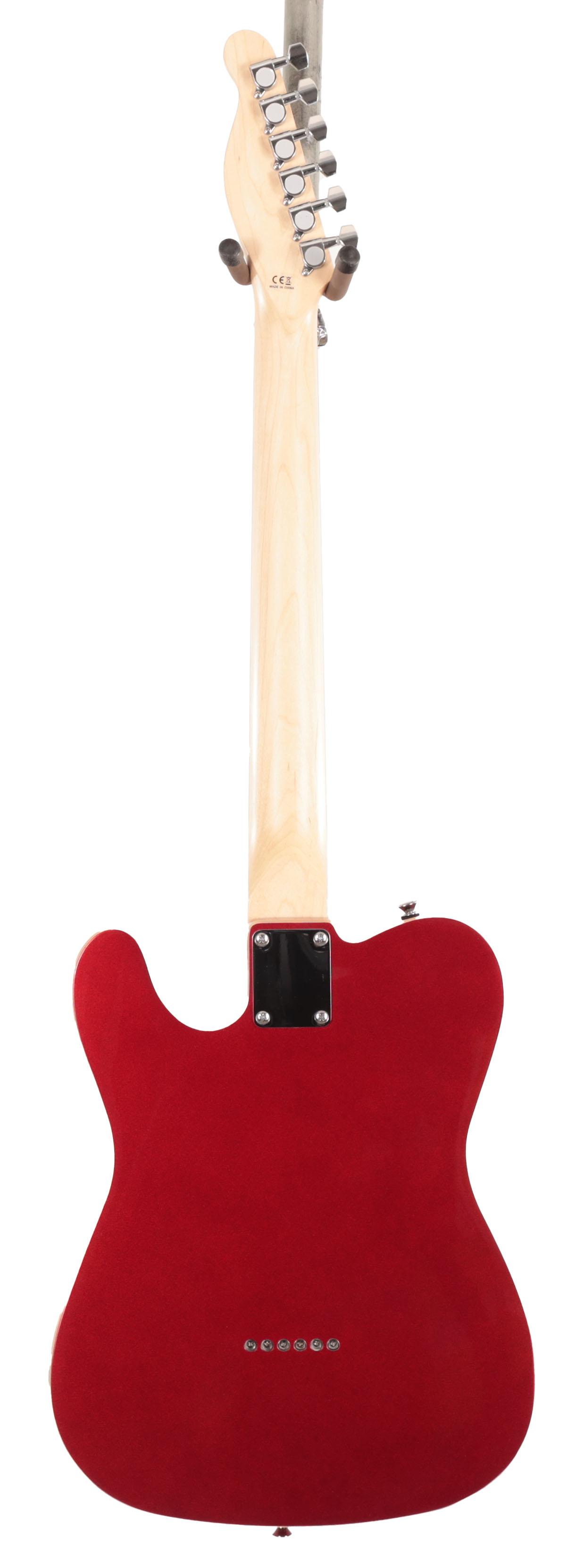 Eastcoast T62 Double-Bound T-Style Electric Guitar In Candy Apple Red - EC-T62-CAR (4).jpg
