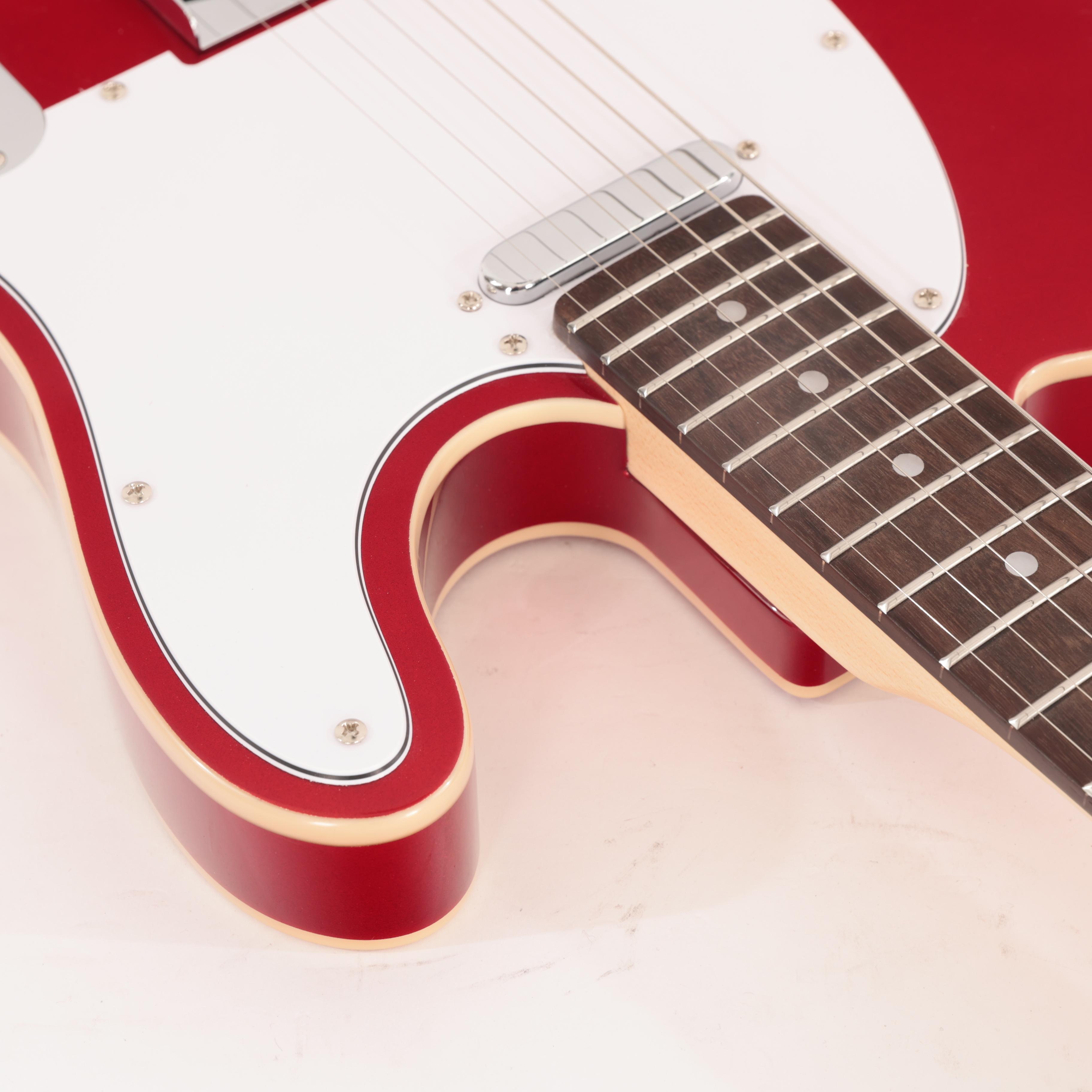 Eastcoast T62 Double-Bound T-Style Electric Guitar In Candy Apple Red - EC-T62-CAR (9).jpg