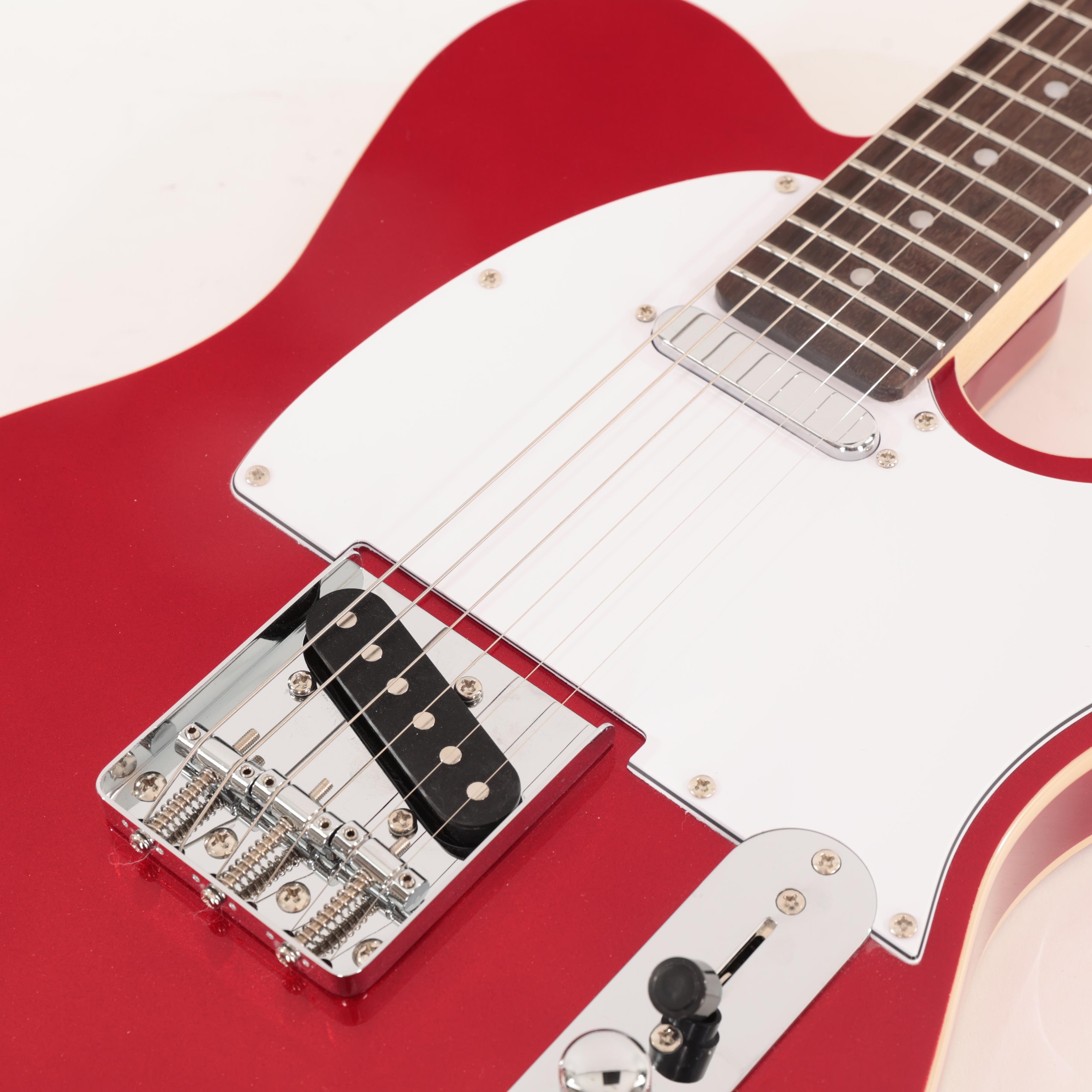 Eastcoast T62 Double-Bound T-Style Electric Guitar In Candy Apple Red - EC-T62-CAR (6).jpg