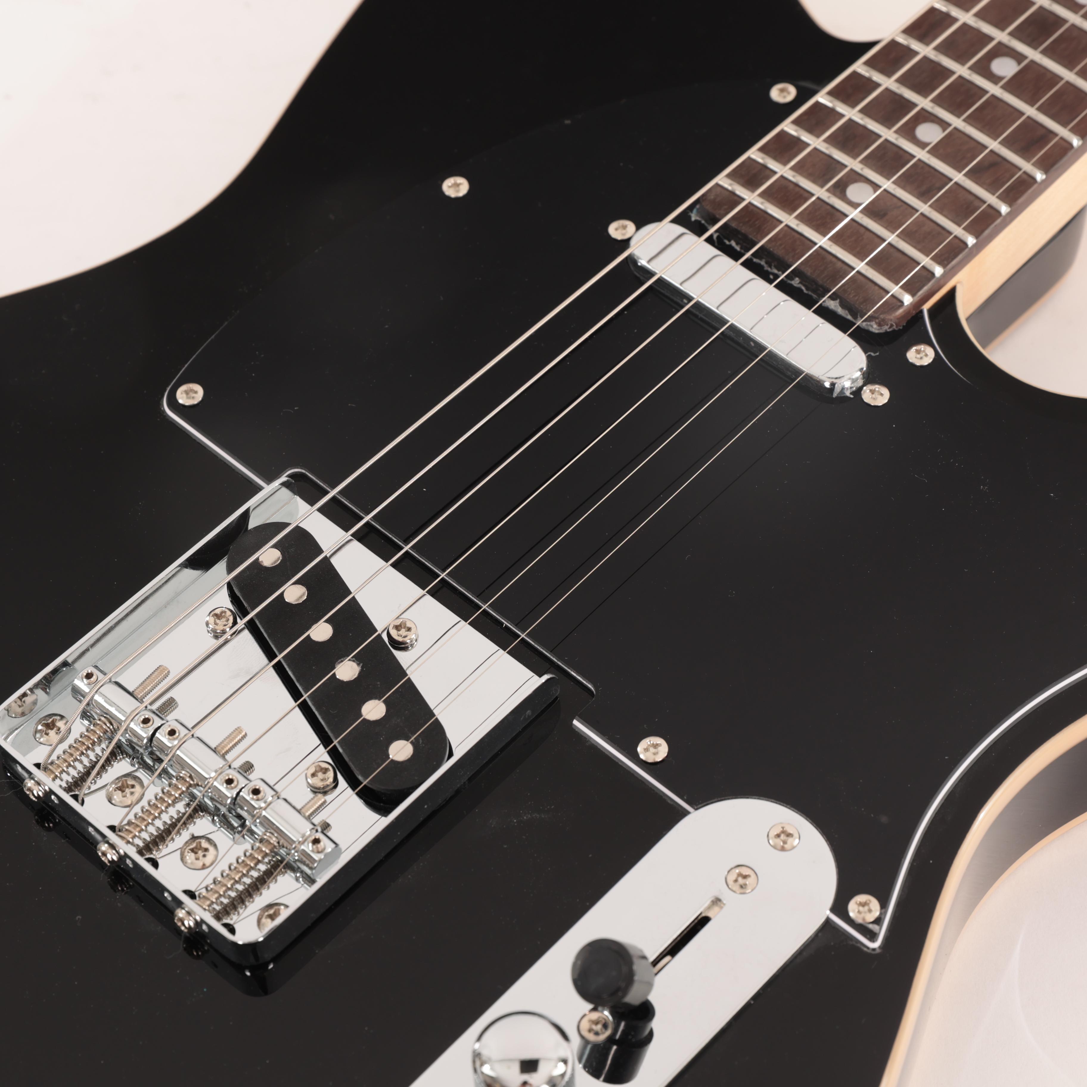 Eastcoast T62 Double-Bound T-Style Electric Guitar In Black - EC-T62-BLK (6).jpg