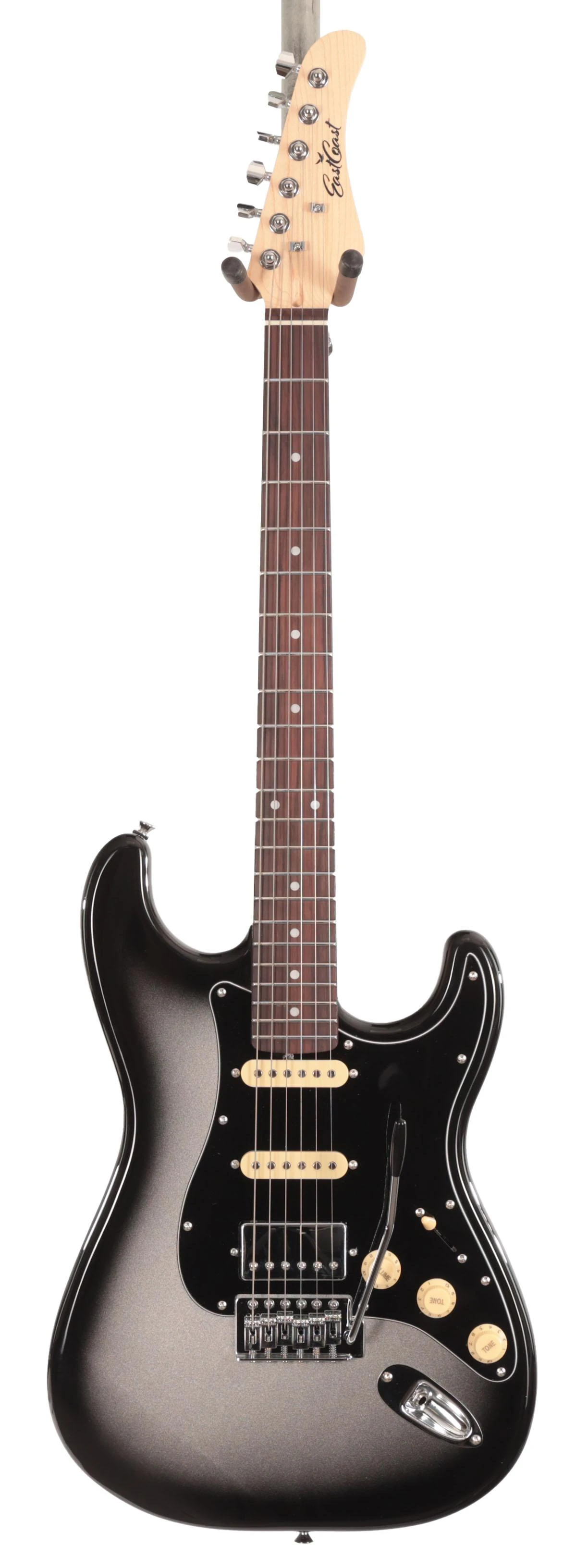 Eastcoast ST2 HSS Electric Guitar In Silverburst Guard With Rosewood Fretboard - EC-ST2-SLV (3).jpg