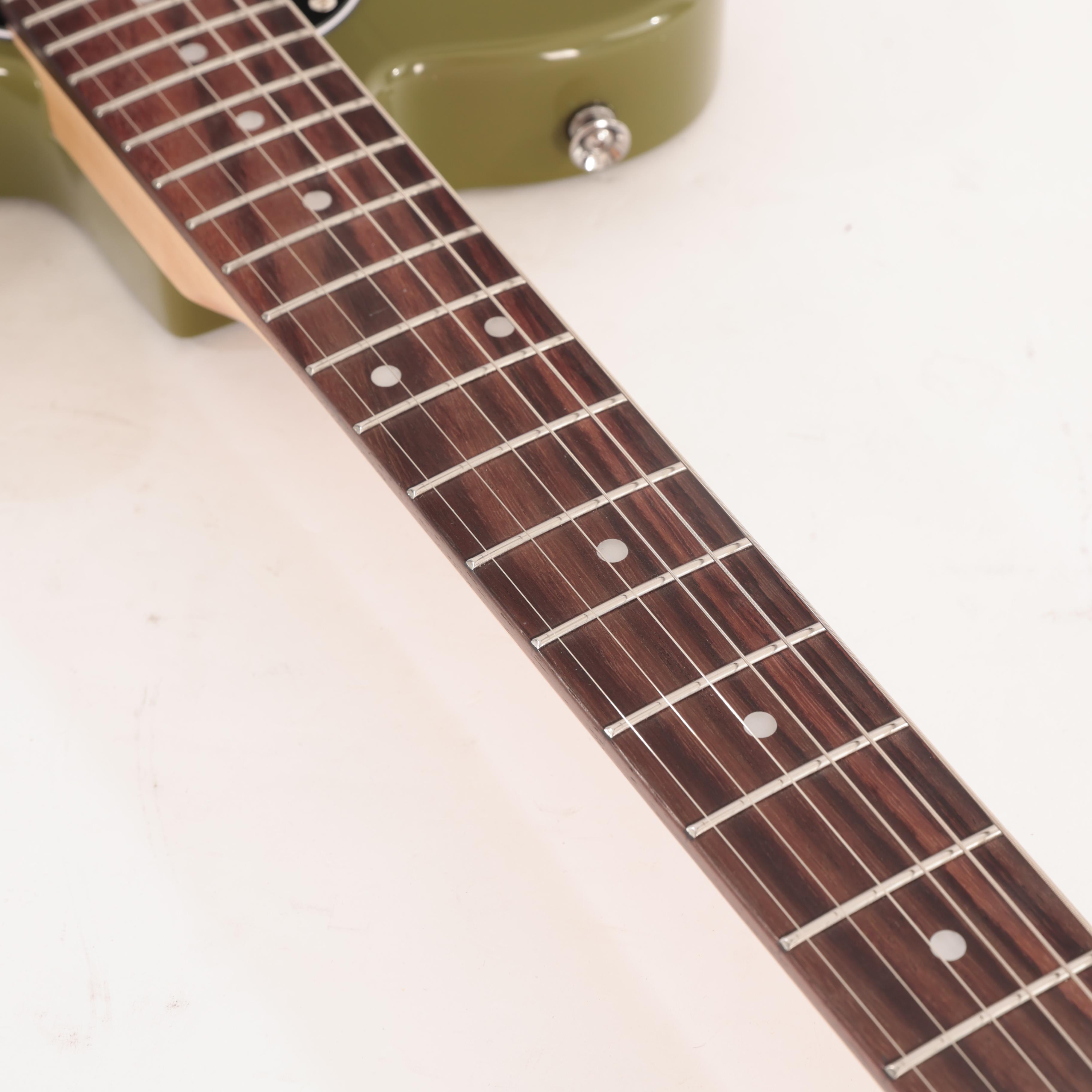 Eastcoast T1 Electric Guitar In Drab Olive Green - EC-T1-OLV (10).jpg