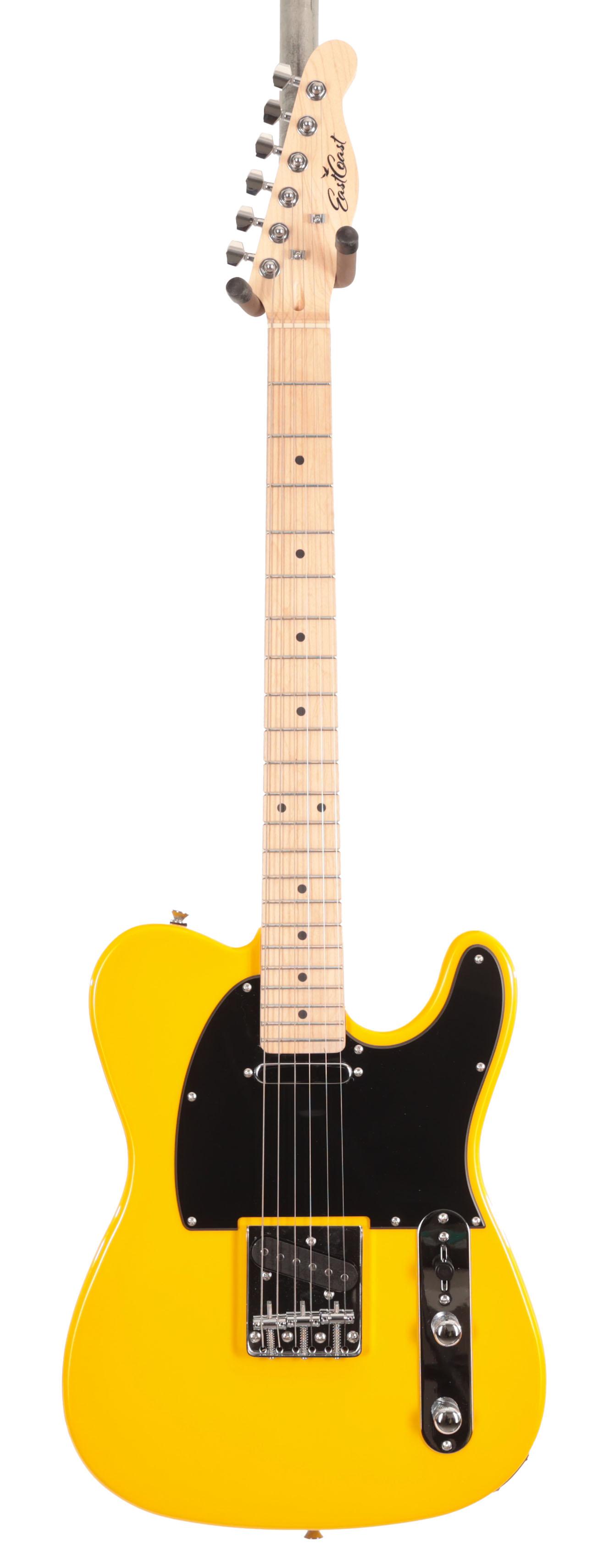 EastCoast T1 Electric Guitar Starter Pack in Ferrari Yellow with 10W Amp & Accessories - EC-T1-YEL (3).jpg