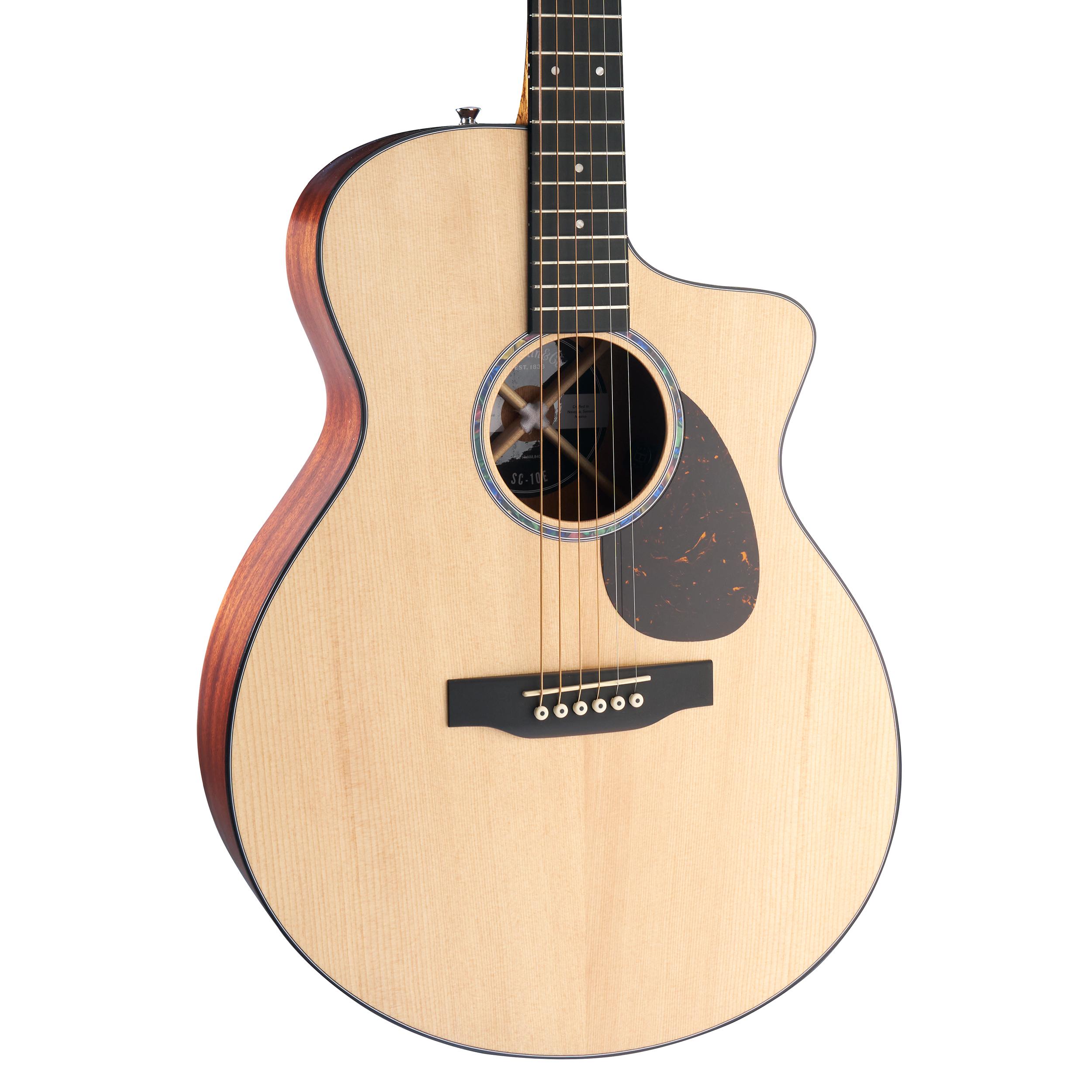 Martin Road Series SC-10E Electro Acoustic Guitar - SC-10E SPRUCE_Front Angle 1.jpg