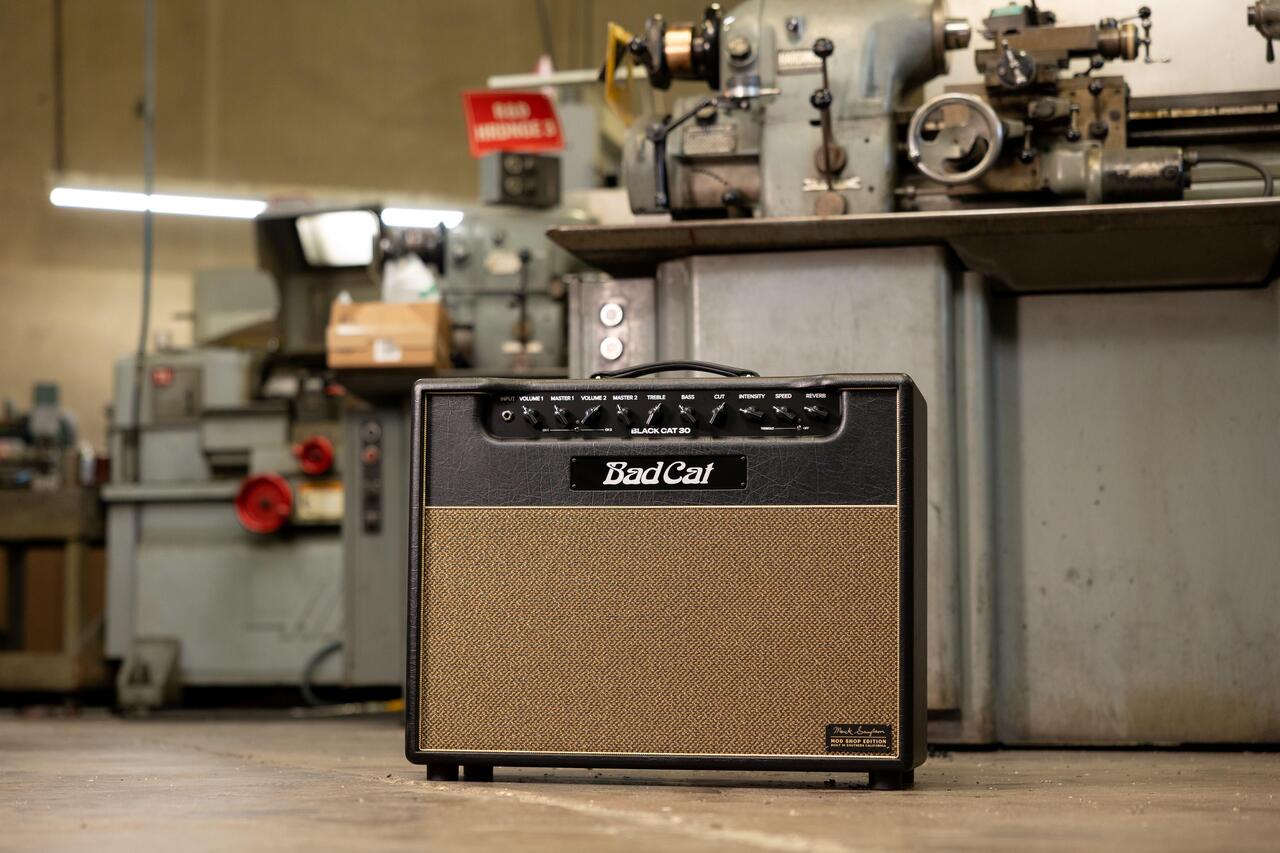 Bad Cat Mod Shop Black Cat 30 1x12 Valve Amp Combo - Andertons
