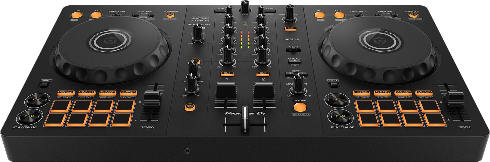 Pioneer DDJ-FLX4 2-Channel DJ Controller for Rekordbox & Serato DJ