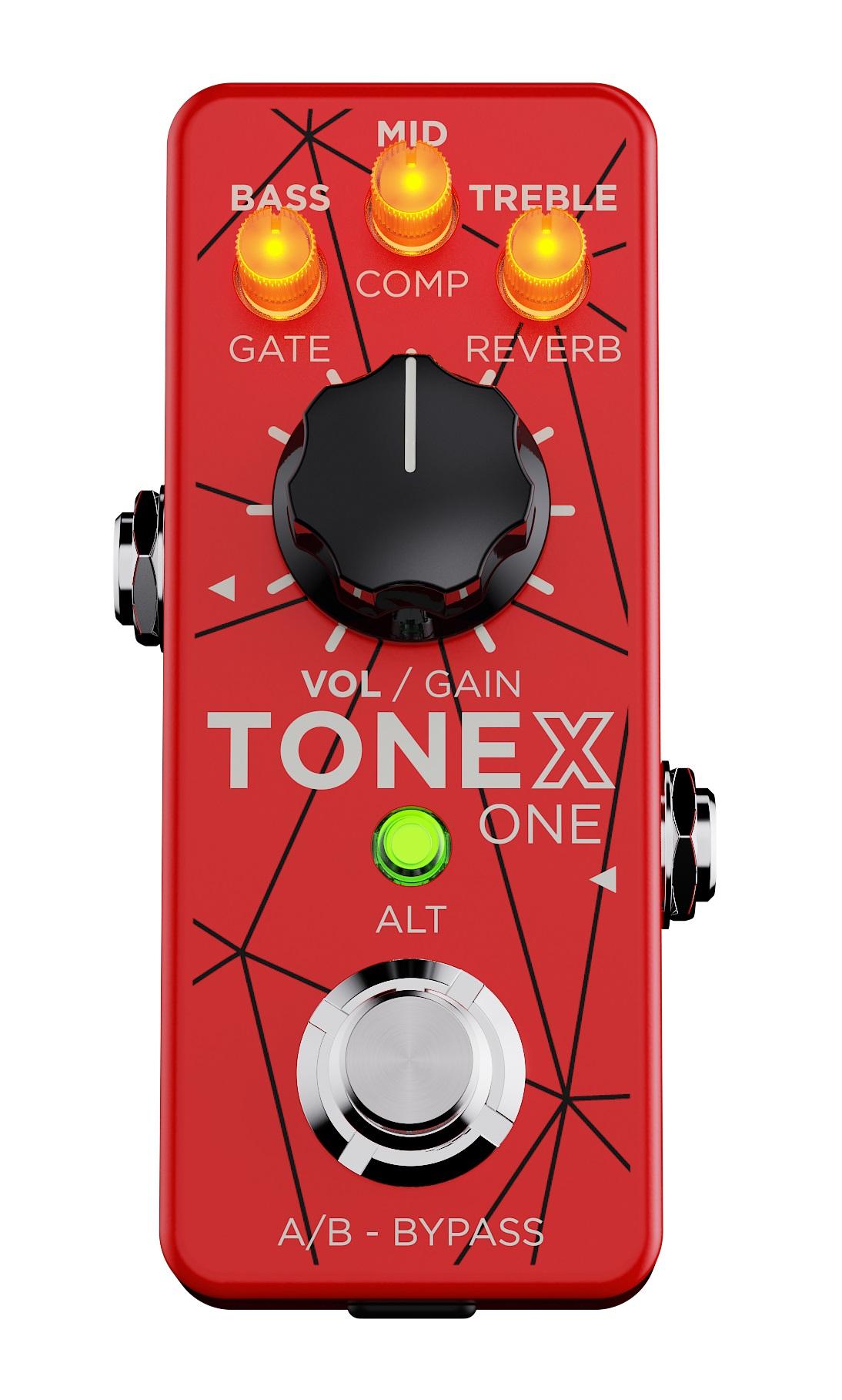 IK Multimedia TONEX ONE Brown Sound Limited Edition Red - TONEX_One_red_-_Packaging_2025-05-29_3748_r.jpg