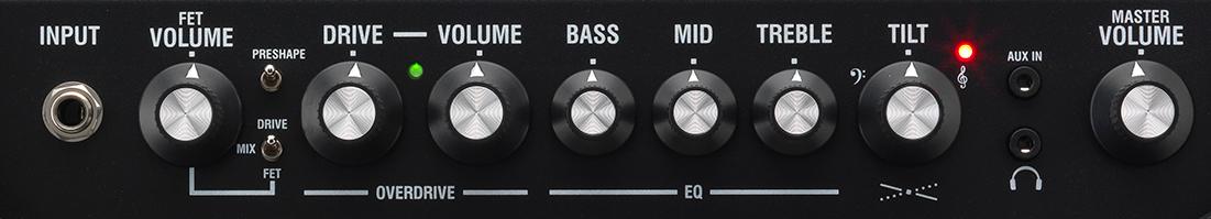 Laney Digbeth Foundry Series DBF50 1x10 Bass Guitar Combo - DBF50_Panel.jpg