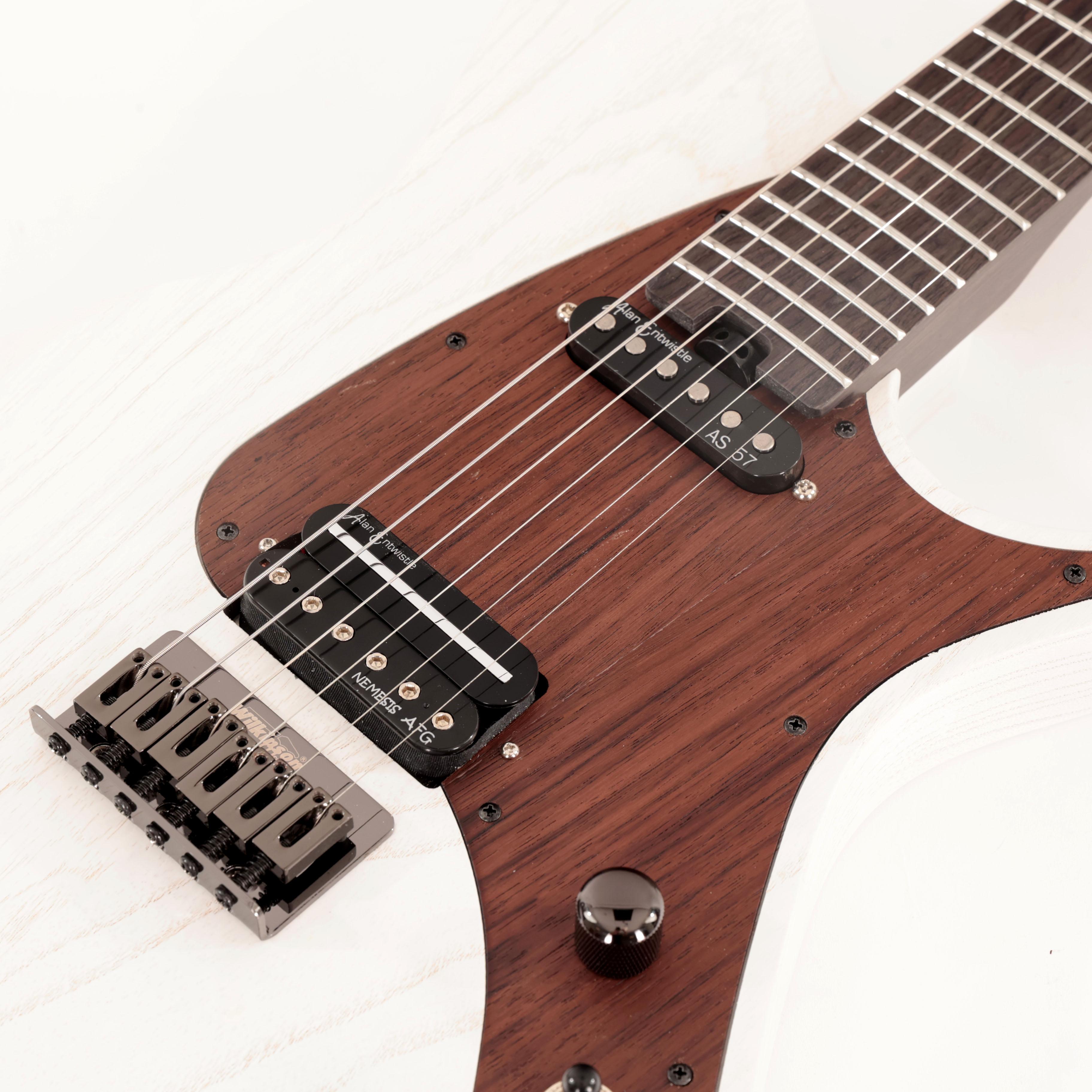 Soloking S408 Electric Guitar in White Stain with Rosewood Neck - S408-WHT (4).jpg