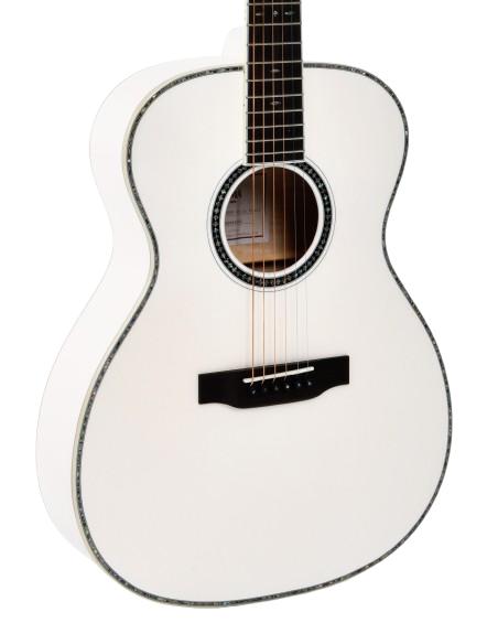 B Stock : Sigma S000A White Pearl - solid flamed maple back and sides - LR Baggs EAS-VTC 004 - S000A_White_Pearl___front_cropped-removebg-preview.jpg