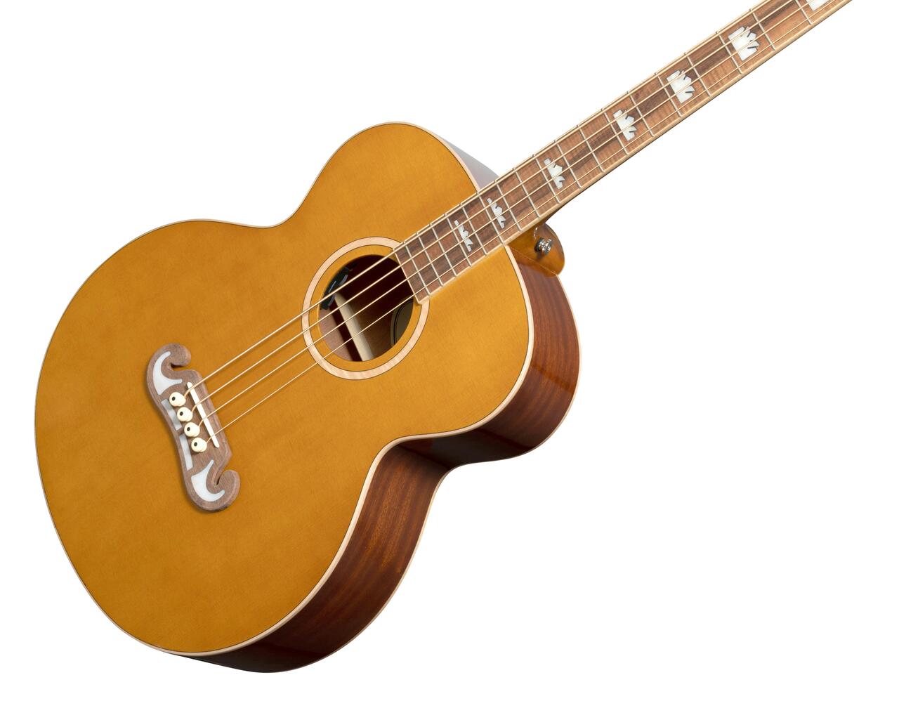 B Stock : Epiphone El Capitan J-200 Studio Bass In Natural With Fishman Sonitone 002 - EIABSJANANH1-Epiphone-El-Capitan-J-200-Studio-Bass-Aged-Vintage-Natural-Angle.jpg