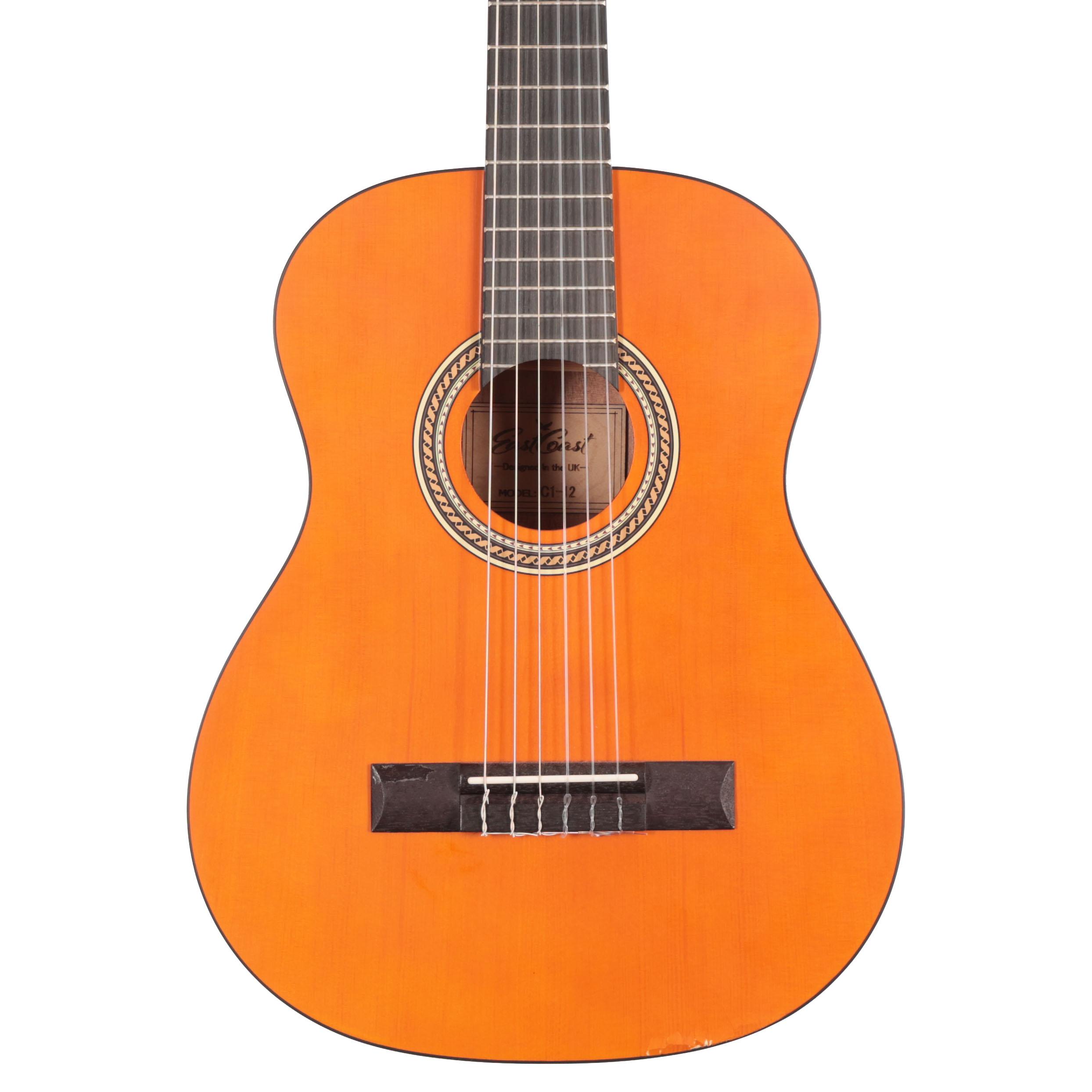 B Stock : EastCoast C1 1/2 Size Classical Nylon String Acoustic Guitar 001 - B-EC-C1-12-0001 (2).jpg