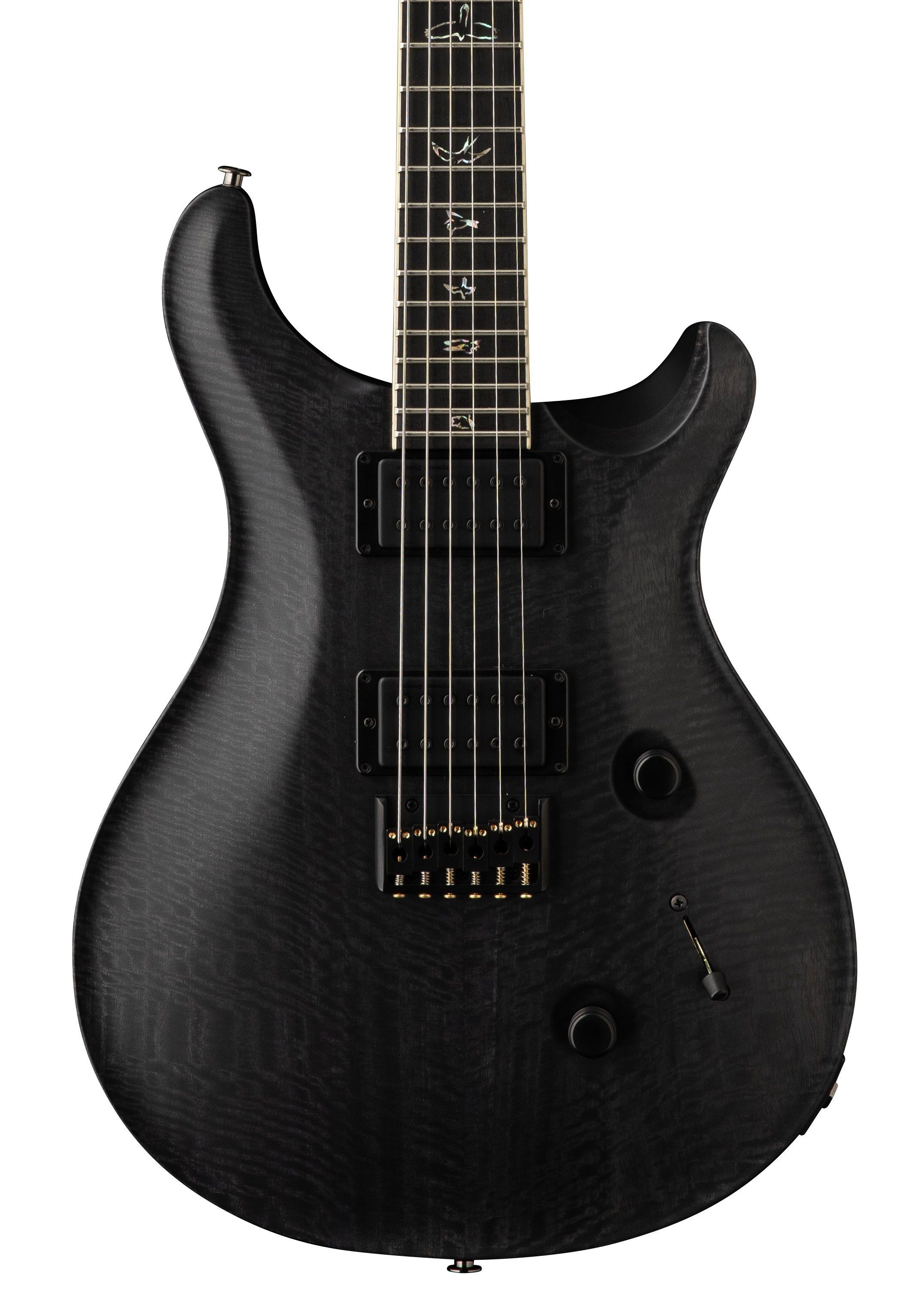 PRS USA Mark Holcomb Signature Electric Guitar in Gray Black with Stained Binding - Mark Holcomb Gray Black Stained Binding-hero.jpg
