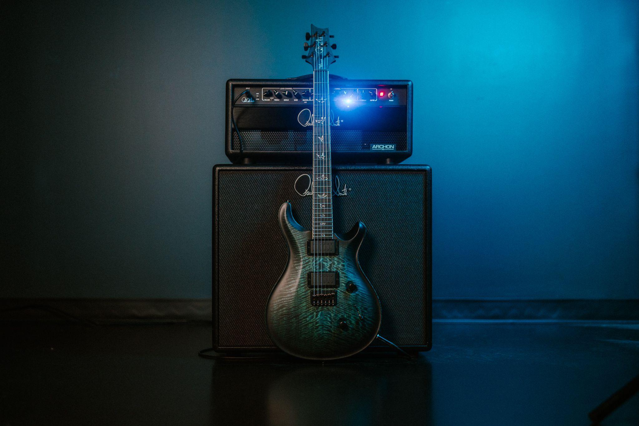 PRS USA Mark Holcomb Signature Electric Guitar in Cobalt Smokeburst - Mark Holcomb-8.jpg