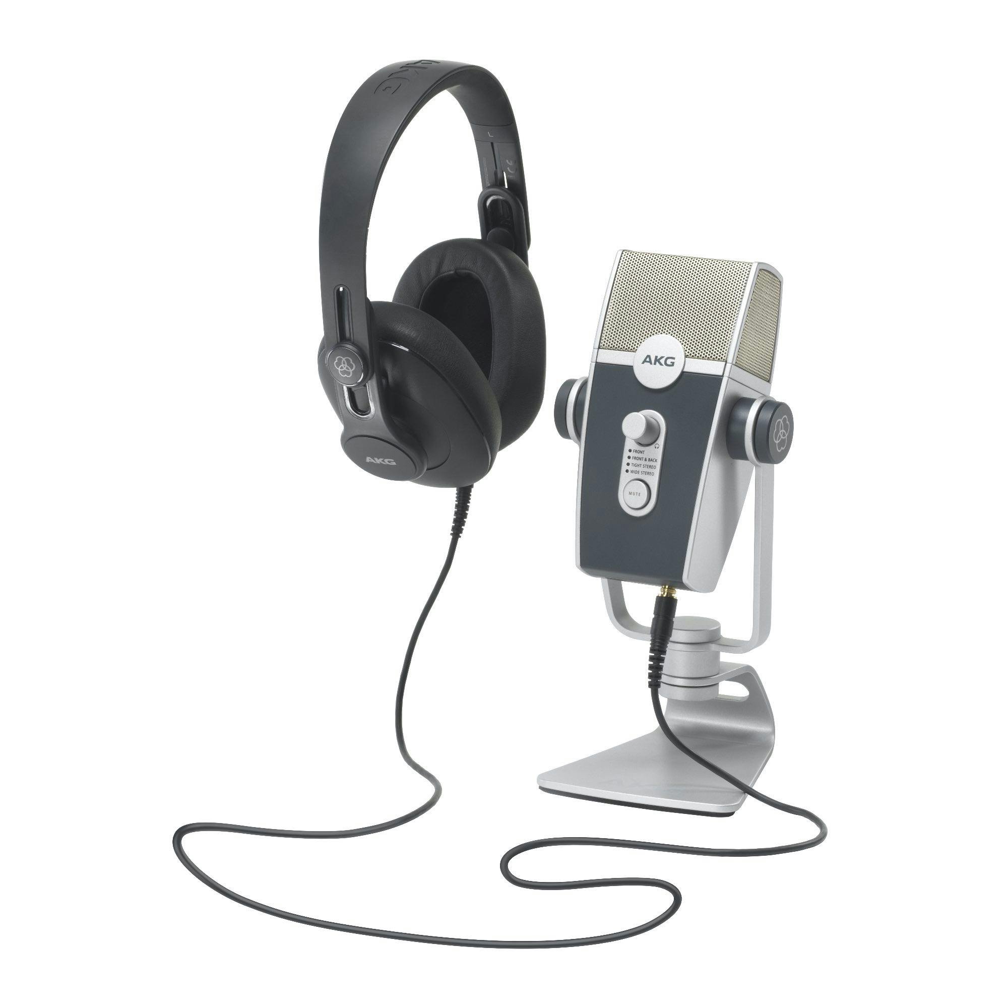 AKG Podcaster Essentials All-In-One Podcast Kit - 405833-AKG-Podcaster-Essentials-Microphone-Headphones.jpg