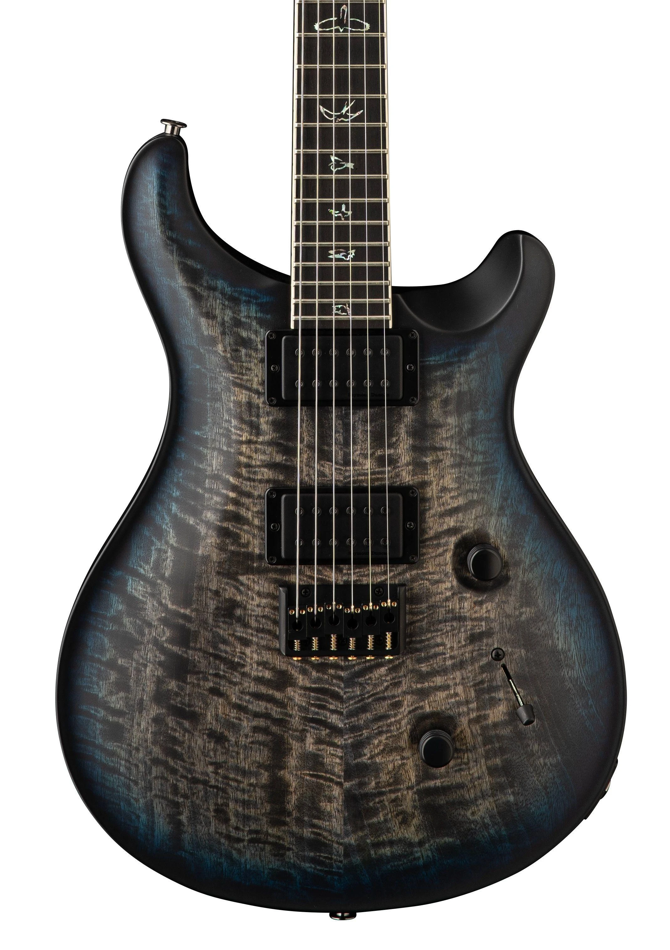 PRS USA Mark Holcomb Signature Electric Guitar in Holcomb Wraparound Blue Burst - Mark Holcomb Blue Wraparound Burst-hero.jpg