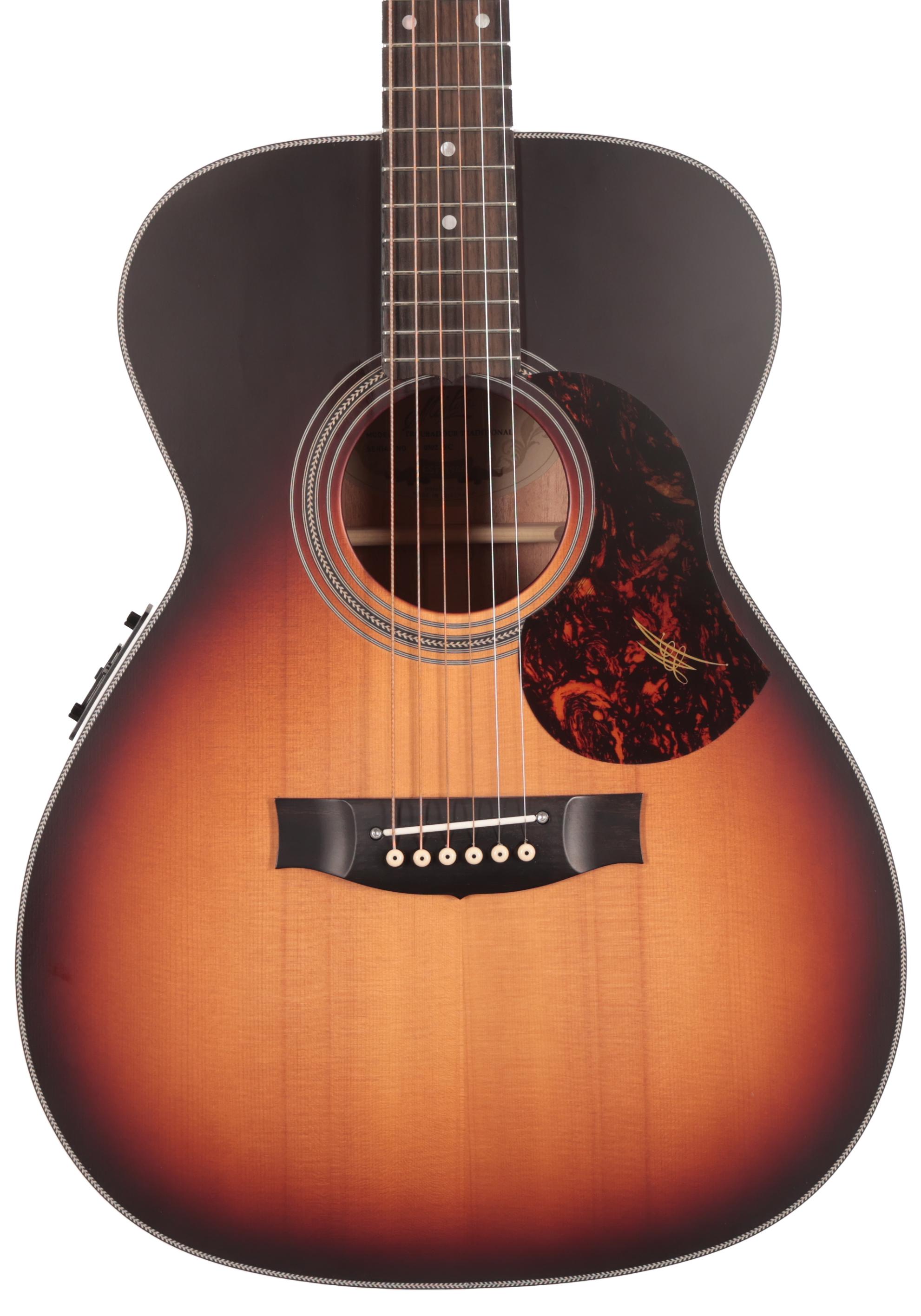 Second Hand Maton Troubador Traditional Acoustic In Sunburst 886 - SH-114-1886 (2).jpg