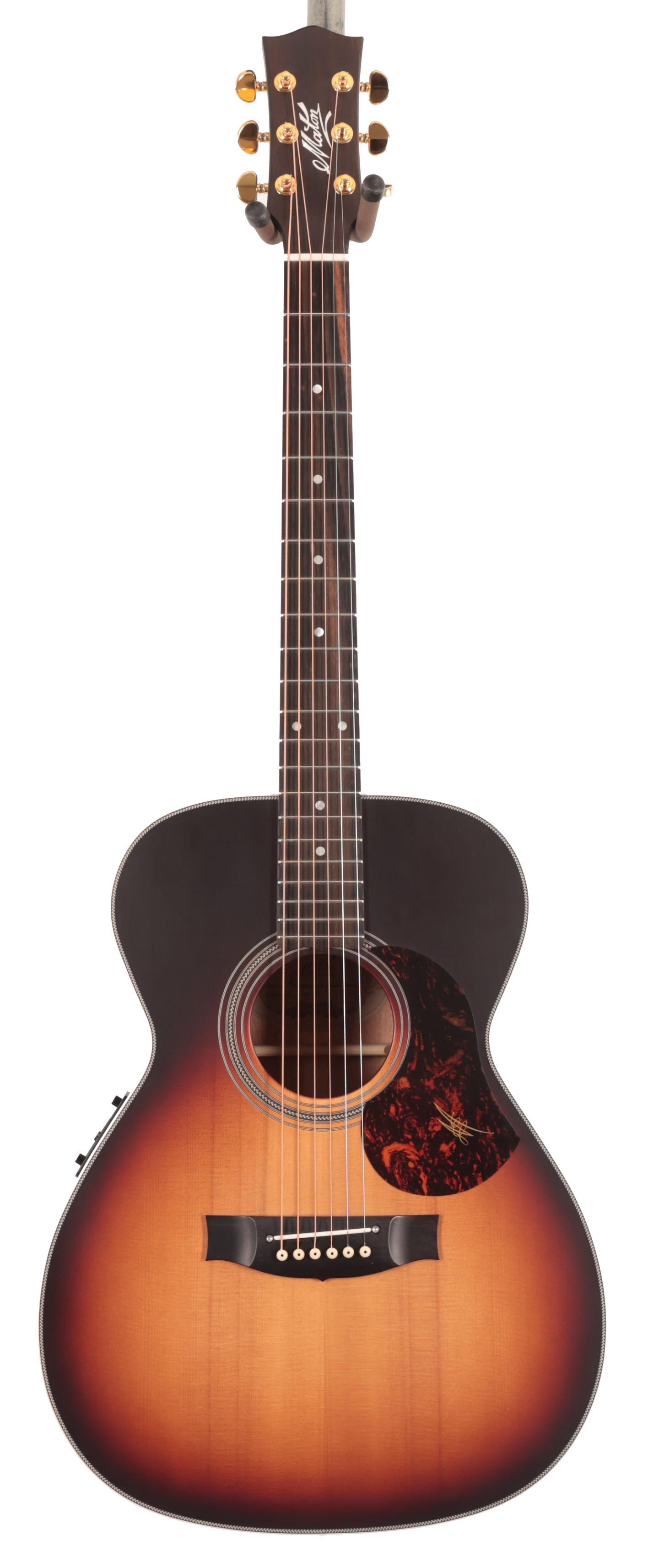 Second Hand Maton Troubador Traditional Acoustic In Sunburst 886 - SH-114-1886 (3).jpg