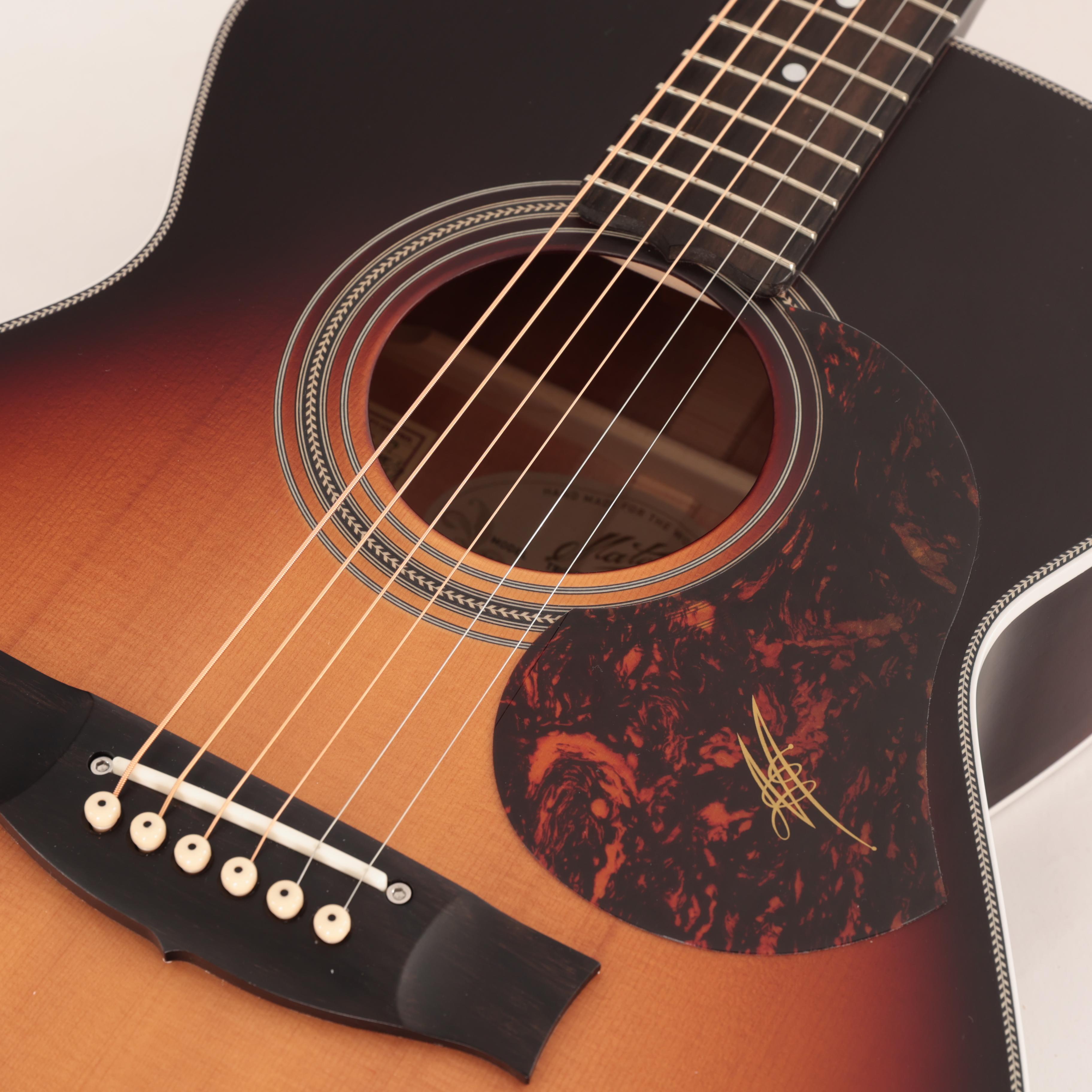 Second Hand Maton Troubador Traditional Acoustic In Sunburst 886 - SH-114-1886 (10).jpg