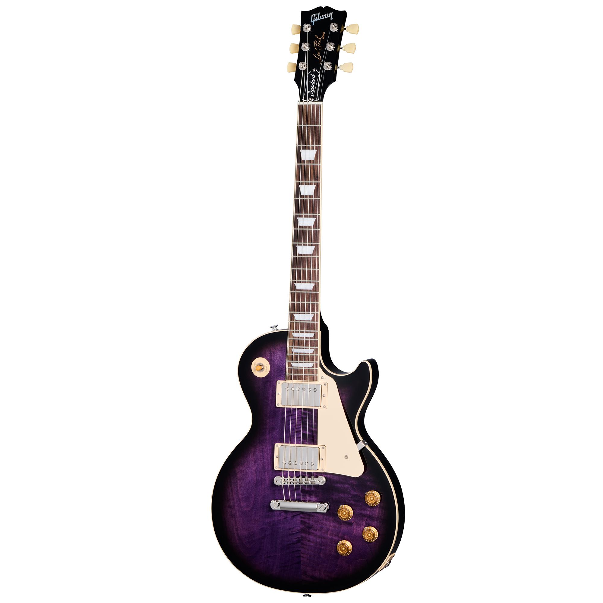 Gibson Les Paul Standard 50s Figured Top in Dark Purple Burst - LPS500PUNH1_front.jpg