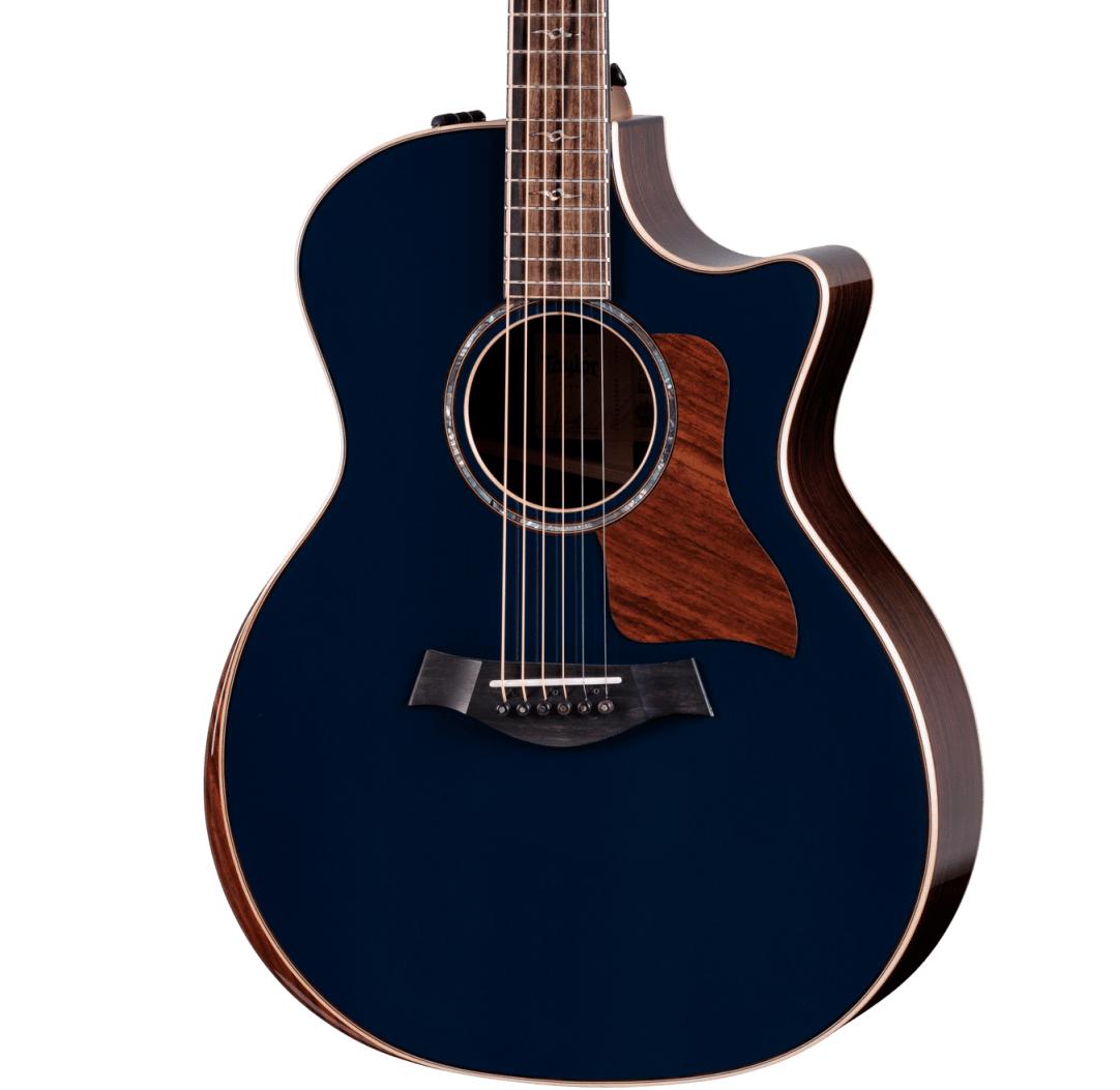 Taylor 814ce Special Edition Electro Acoustic In Sapphire - Taylor-814ce-Special-Edition-Indian-Rosewood-Sitka-Sapphire-Top-1203245072-FrontLeft-2025 cropped.jpg
