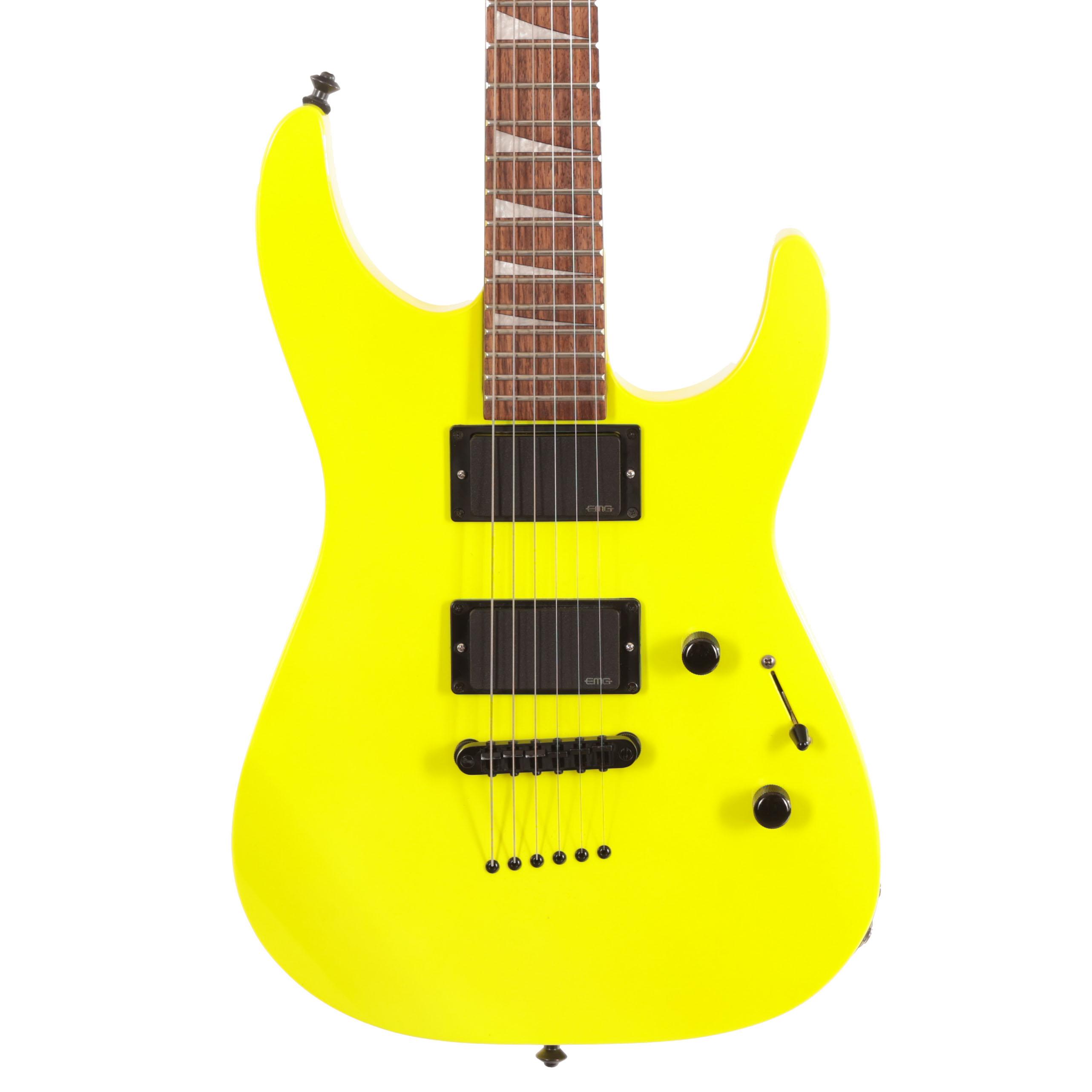 Second Hand Jackson JS32T Electric Guitar in Fluorescent Yellow 923 - SH-114-1923 (2).jpg