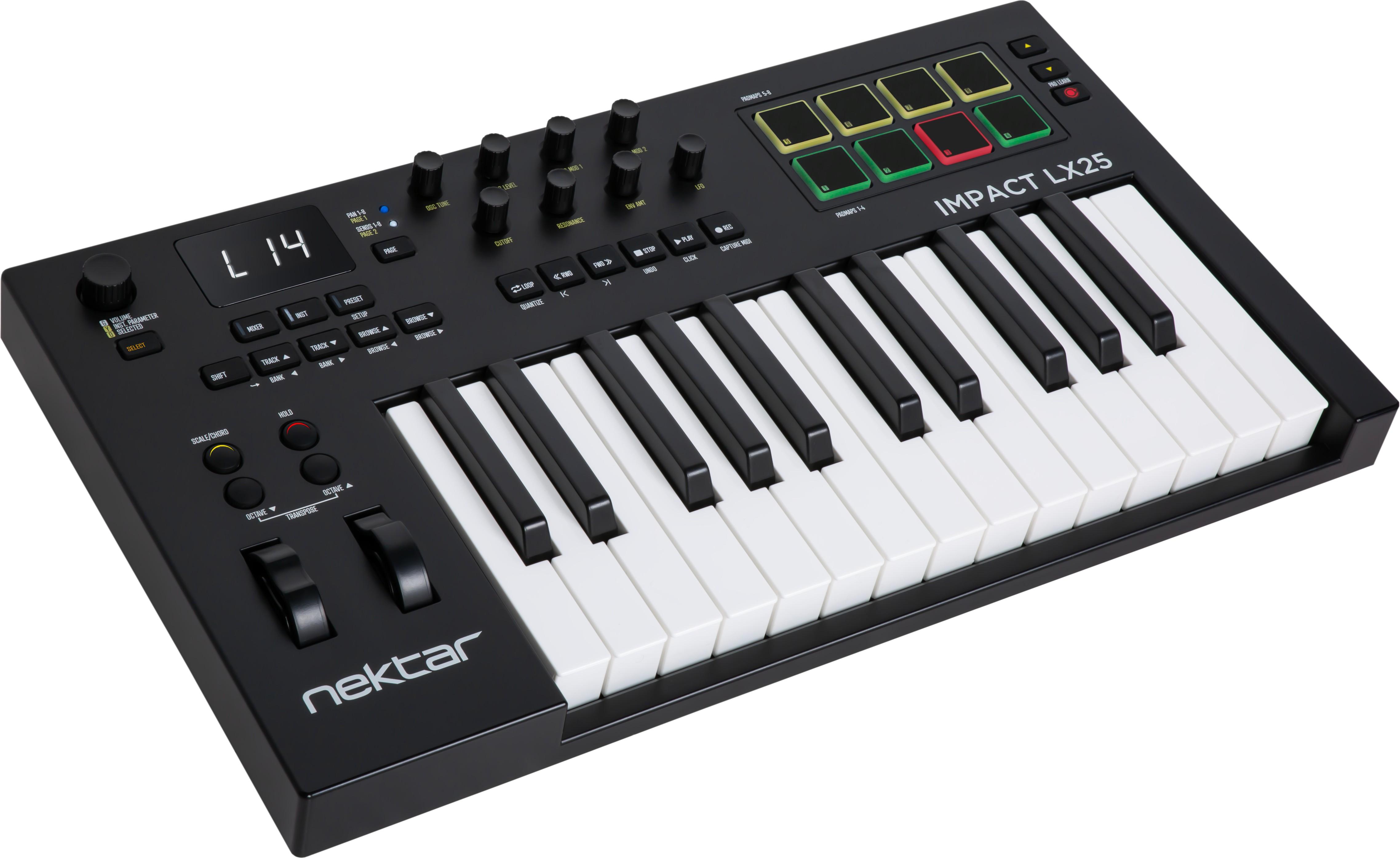 Nektar Impact LX25 MK3 MIDI Keyboard & Controller - LX25MK3_1.jpg