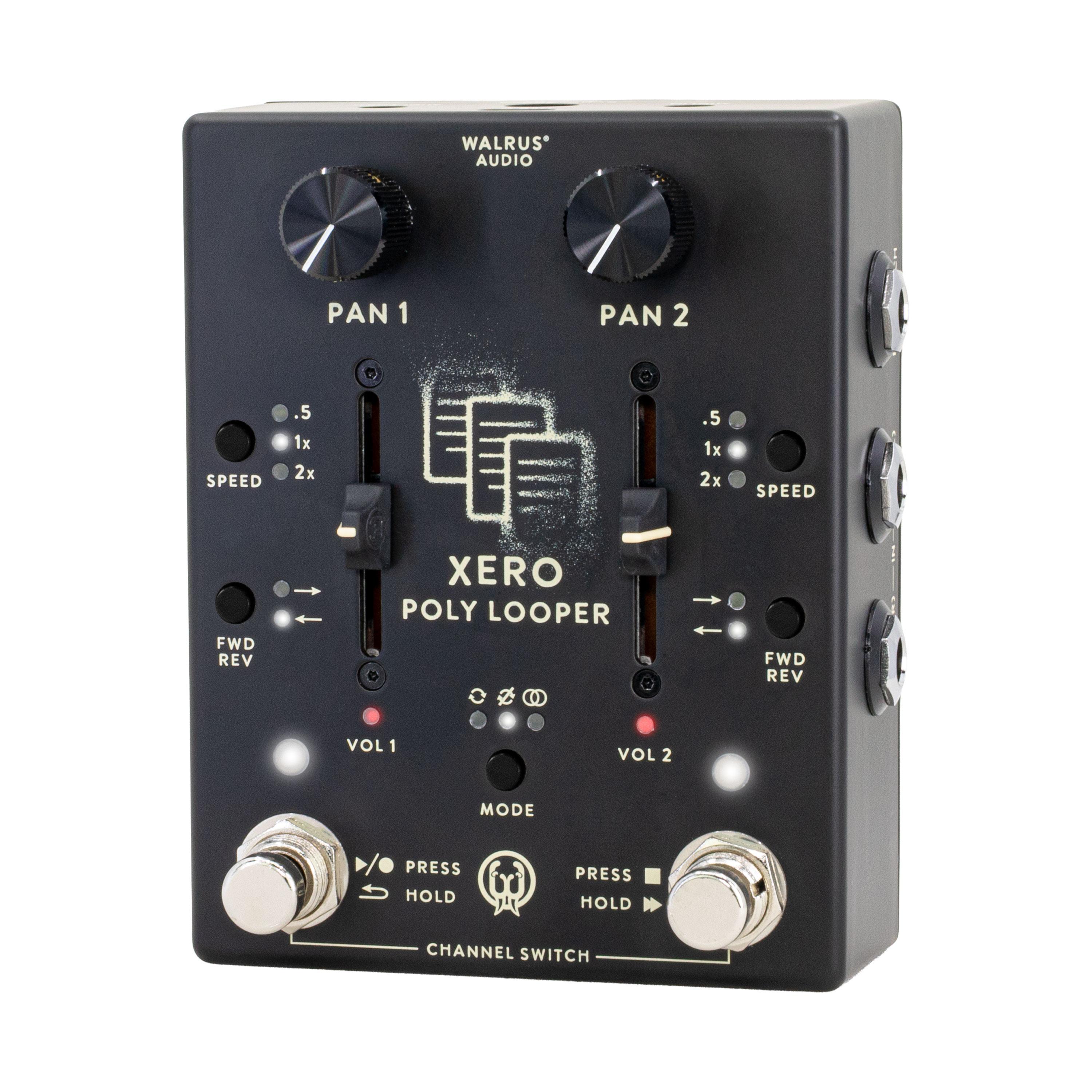 Walrus Audio Xero Polylooper Loop Pedal in Black - Xero-Black-left.jpg