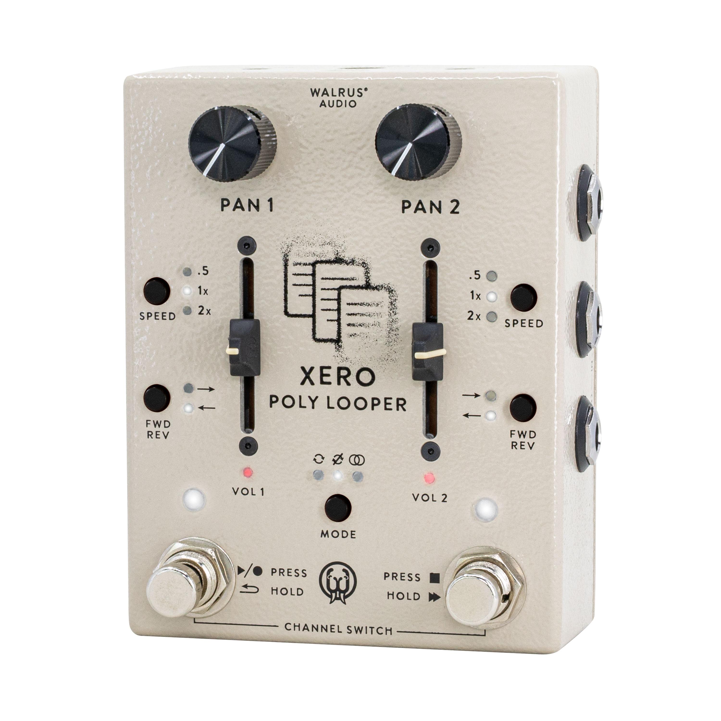 Walrus Audio Xero Polylooper Loop Pedal in Cream - Xero-left.jpg