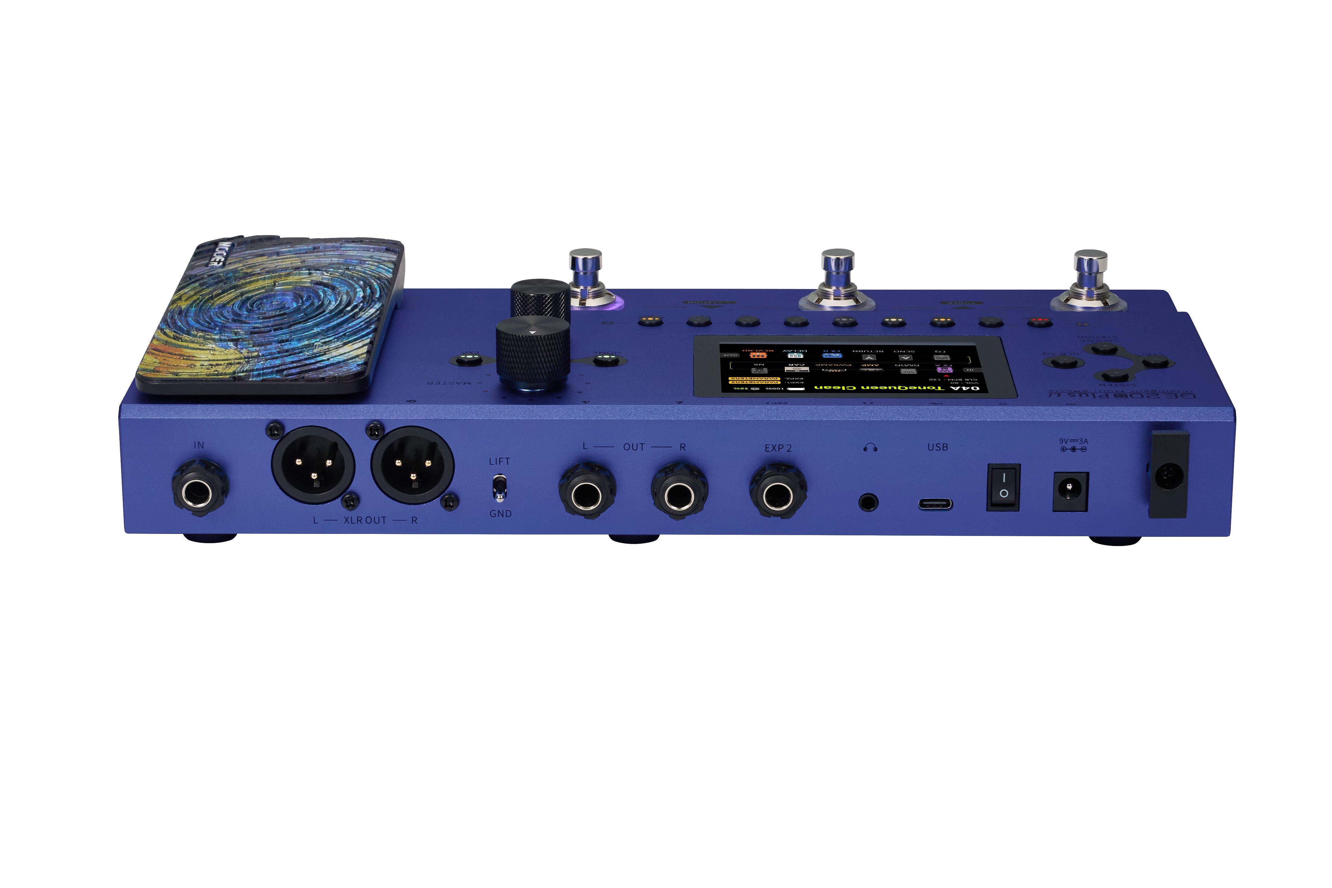 Mooer GE200 Plus LI Multi-FX Processor with Lithium Ion Battery  - GE200 PLUS Li (6)_compressed.jpg