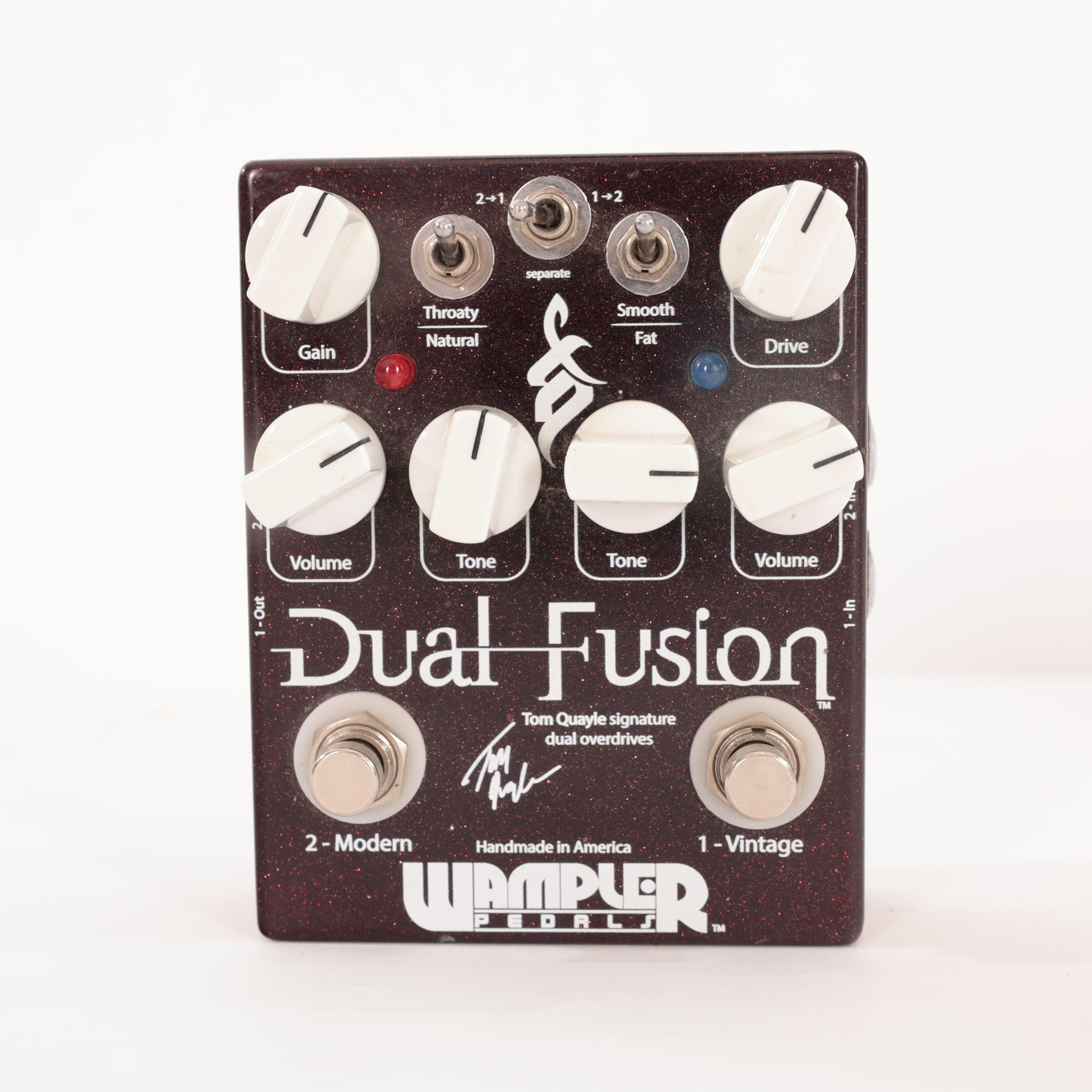 Second Hand Wampler Dual Fusion Overdrive Pedal 836 - SH-141-4836 (2).jpg