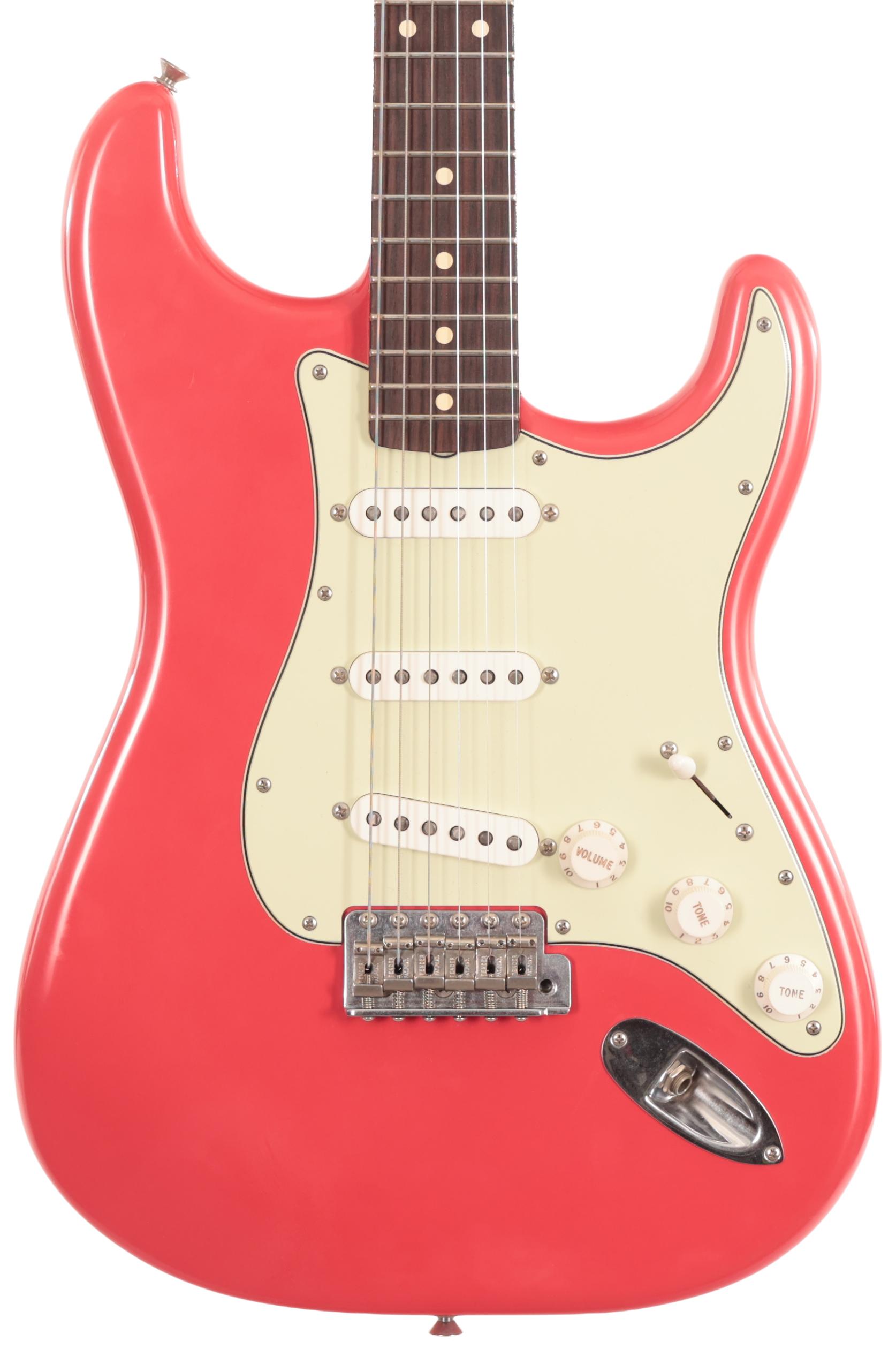 Second Hand Fender Limited Edition Andertons 60th Anniversary '64 Road Worn Stratocaster Fiesta Red - SOR00987 (2).jpg