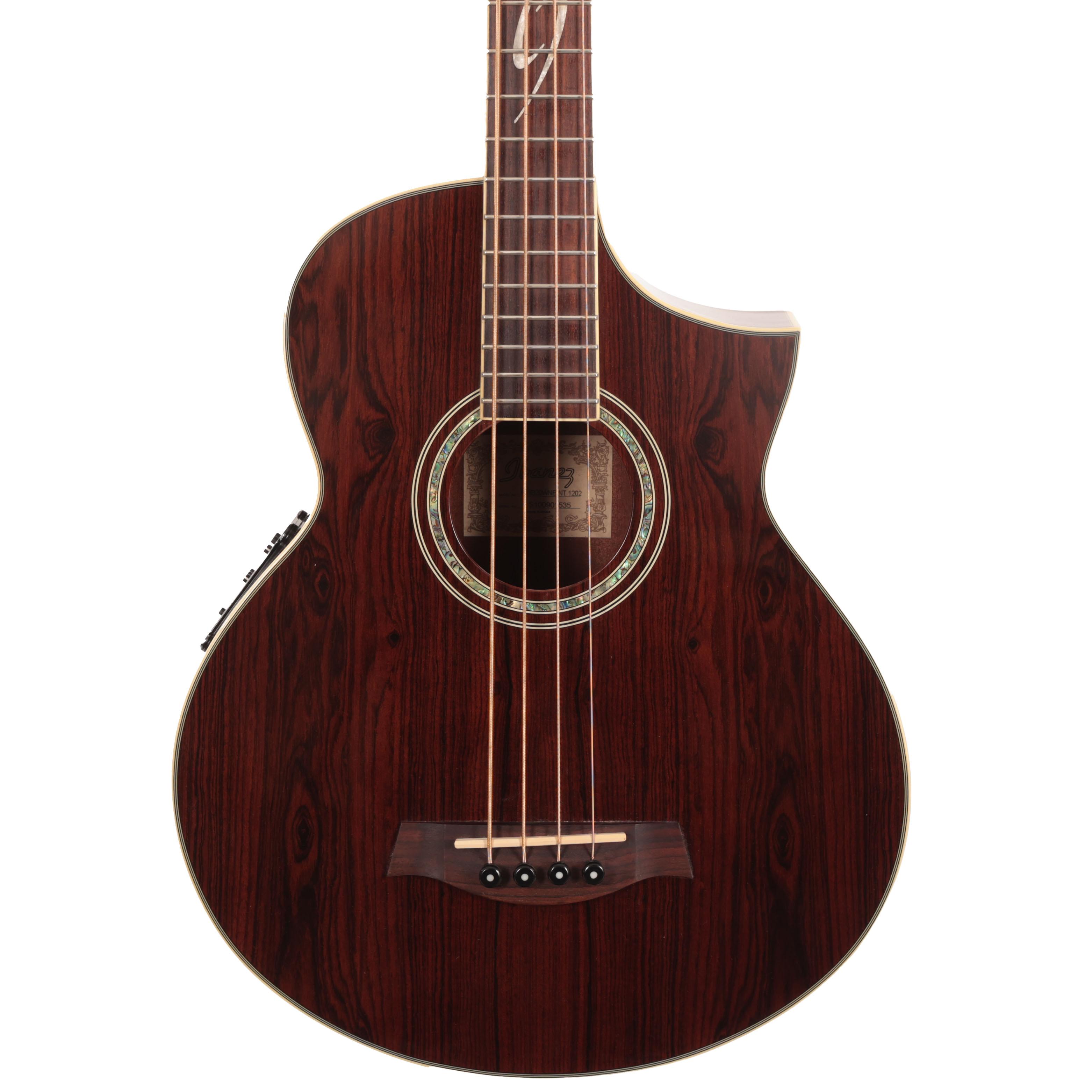 Second Hand Ibanez Exotic Wood Series EWB20WNE-NT1202 Electro Acoustic Bass 060 - SH-241-5060 (2).jpg