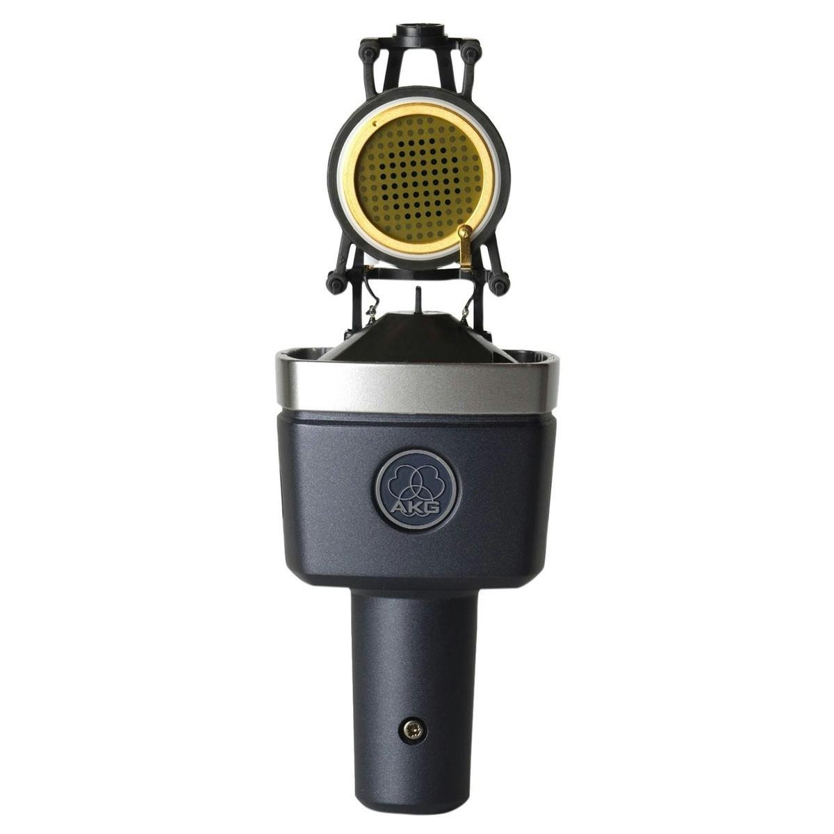 AKG c214 美品 AKG C214 Large Diaphragm Cardioid Condenser Mic - Andertons Music Co.