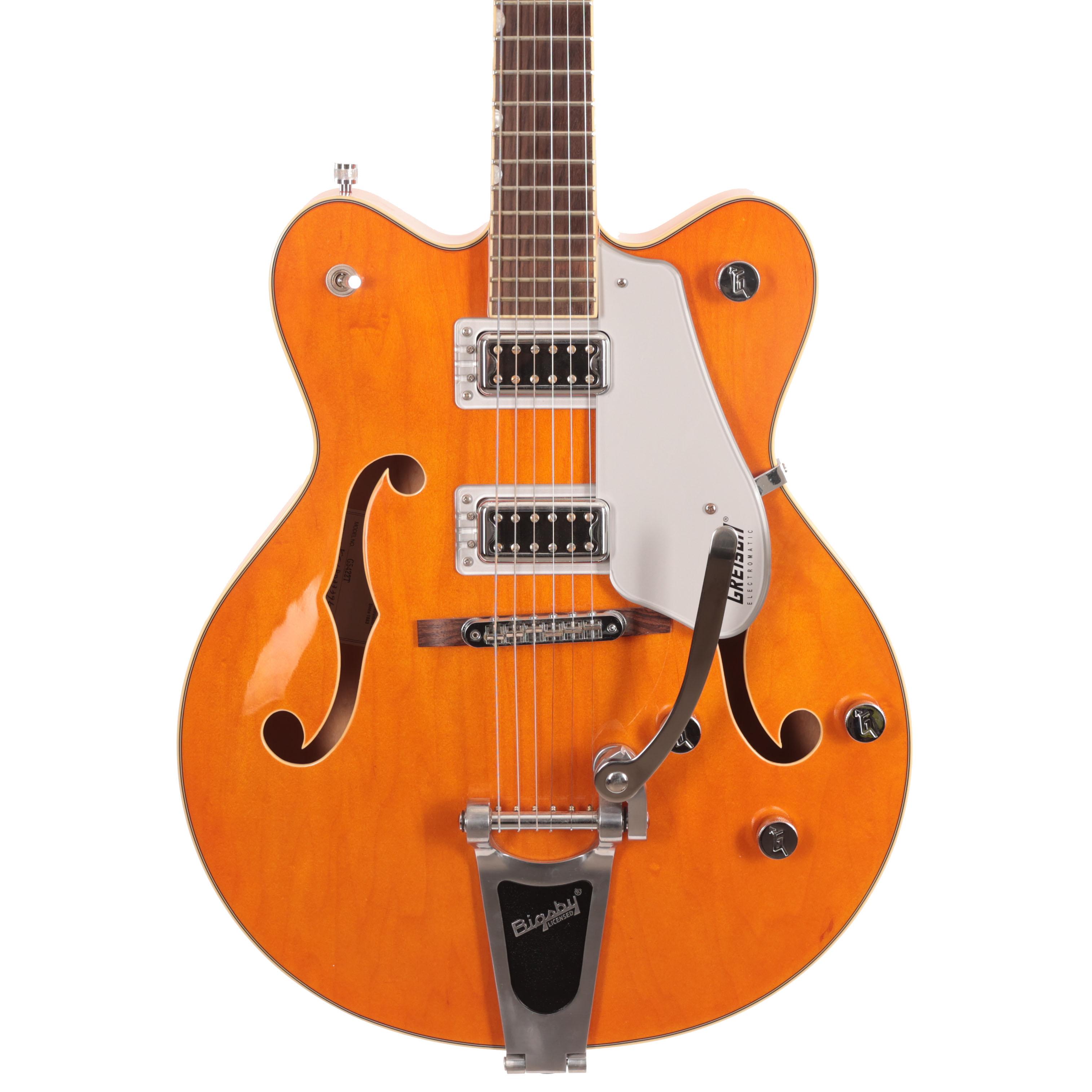Second Hand Gretch Electromatic 5422T Double Cut In Orange 804 - SH-130-0804 (2).jpg