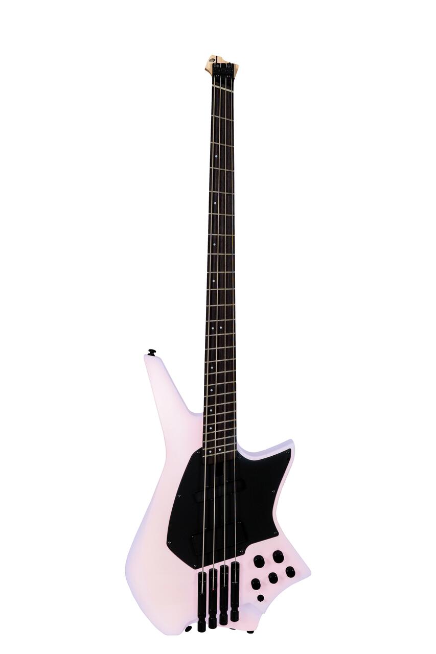 Hils HZB4 Headless Bass Guitar in Gloss Aura Pearl - Front_compressed.jpg