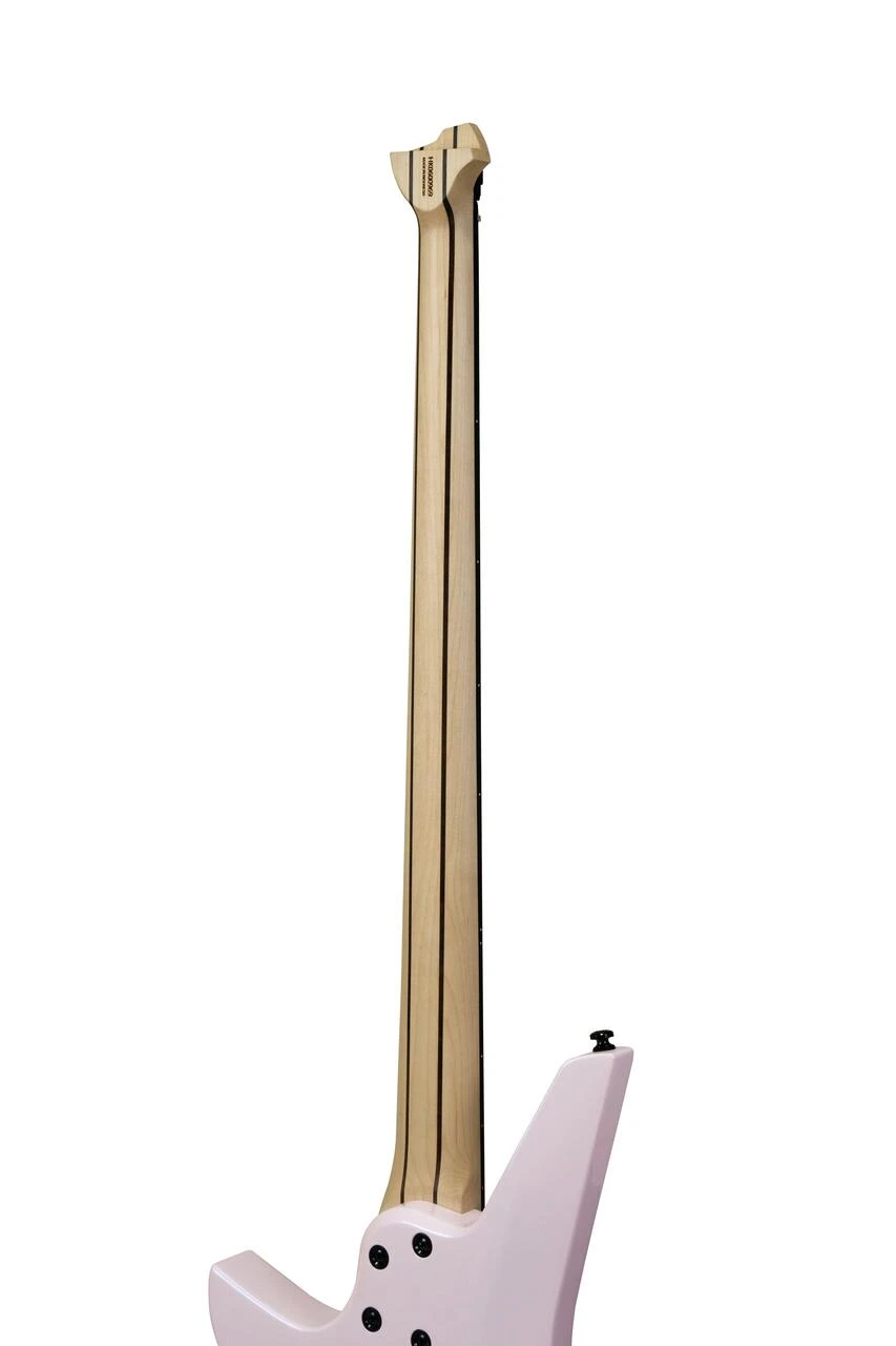 Hils HZB4 Headless Bass Guitar in Gloss Aura Pearl - Neck Rear_compressed.jpg
