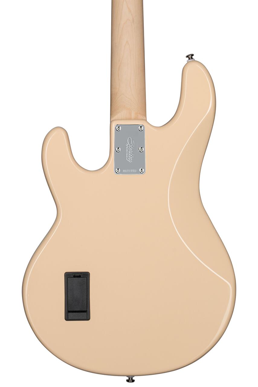 Sterling by Music Man Sub Series StingRay Ray 4 Bass Guitar in Vintage Cream - RAY4-VC-R1_REAR_BODY_compressed.jpg