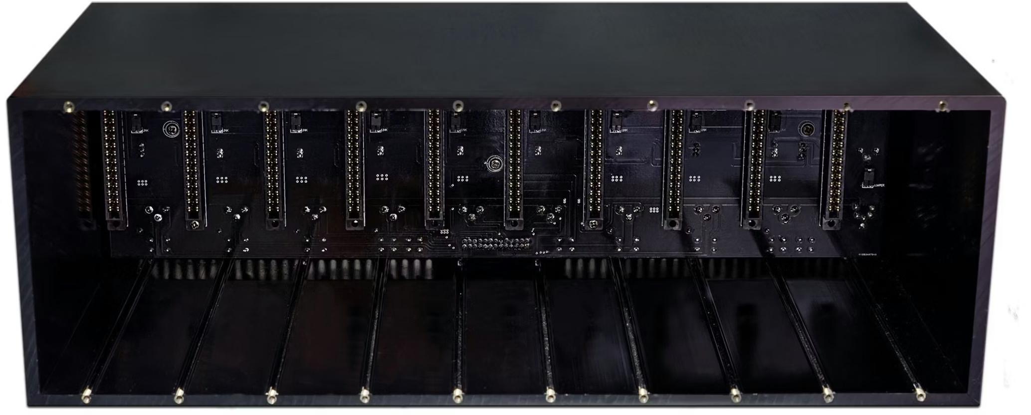 B Stock : Lindell Audio 510POWER 10 Slot 500-Series Rack 500 SERIES 001 - LA-510POWER - Front.jpg