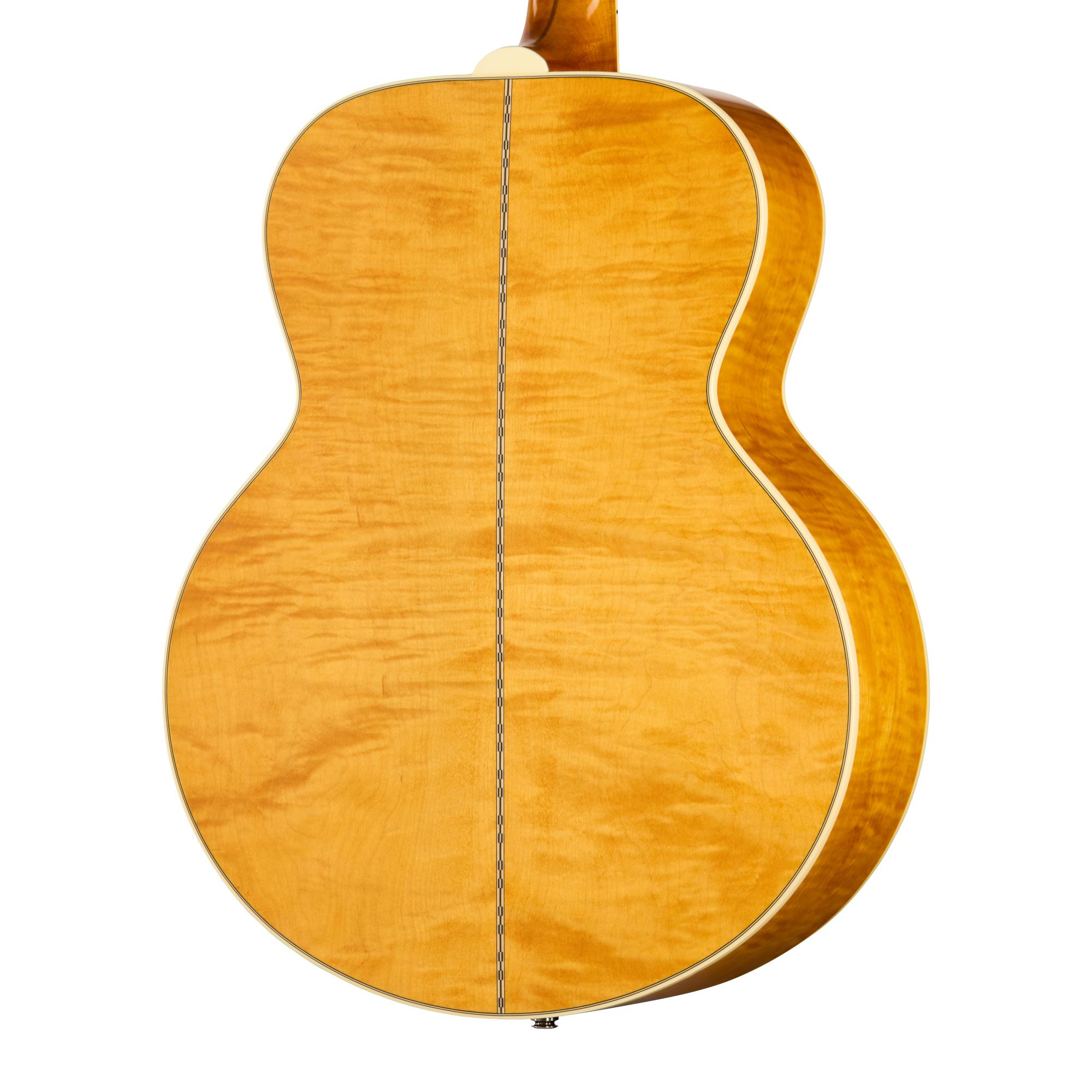 Epiphone Inspired By Gibson Custom 1957 SJ-200 Reissue In Antique Natural - EIGCJ2057AVSGH1_4_BackBody.jpg
